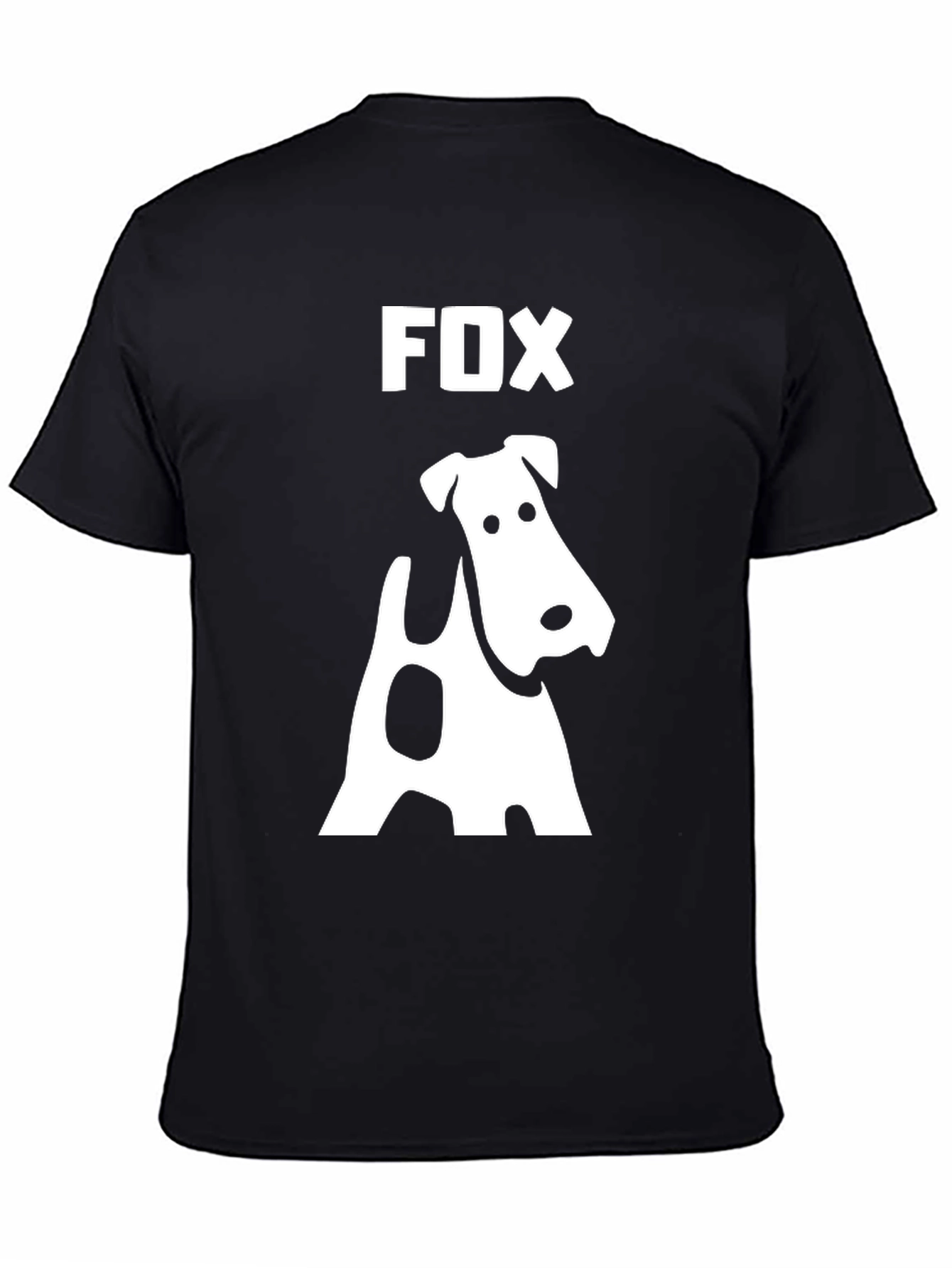 Fox Terrier Graphic T-Shirt - Stylish Dog Lover Tee