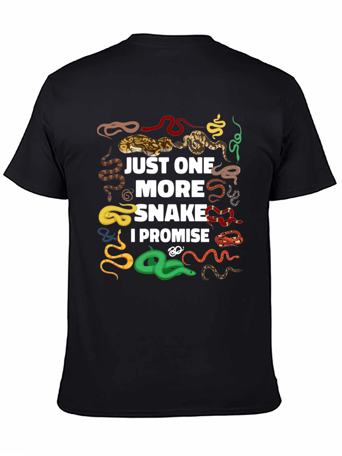Just One More Snake Graphic T-Shirt
