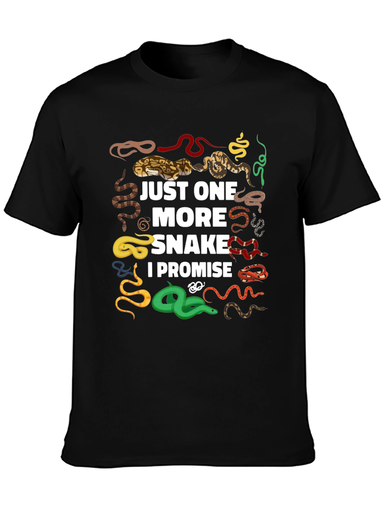 Just One More Snake Graphic T-Shirt