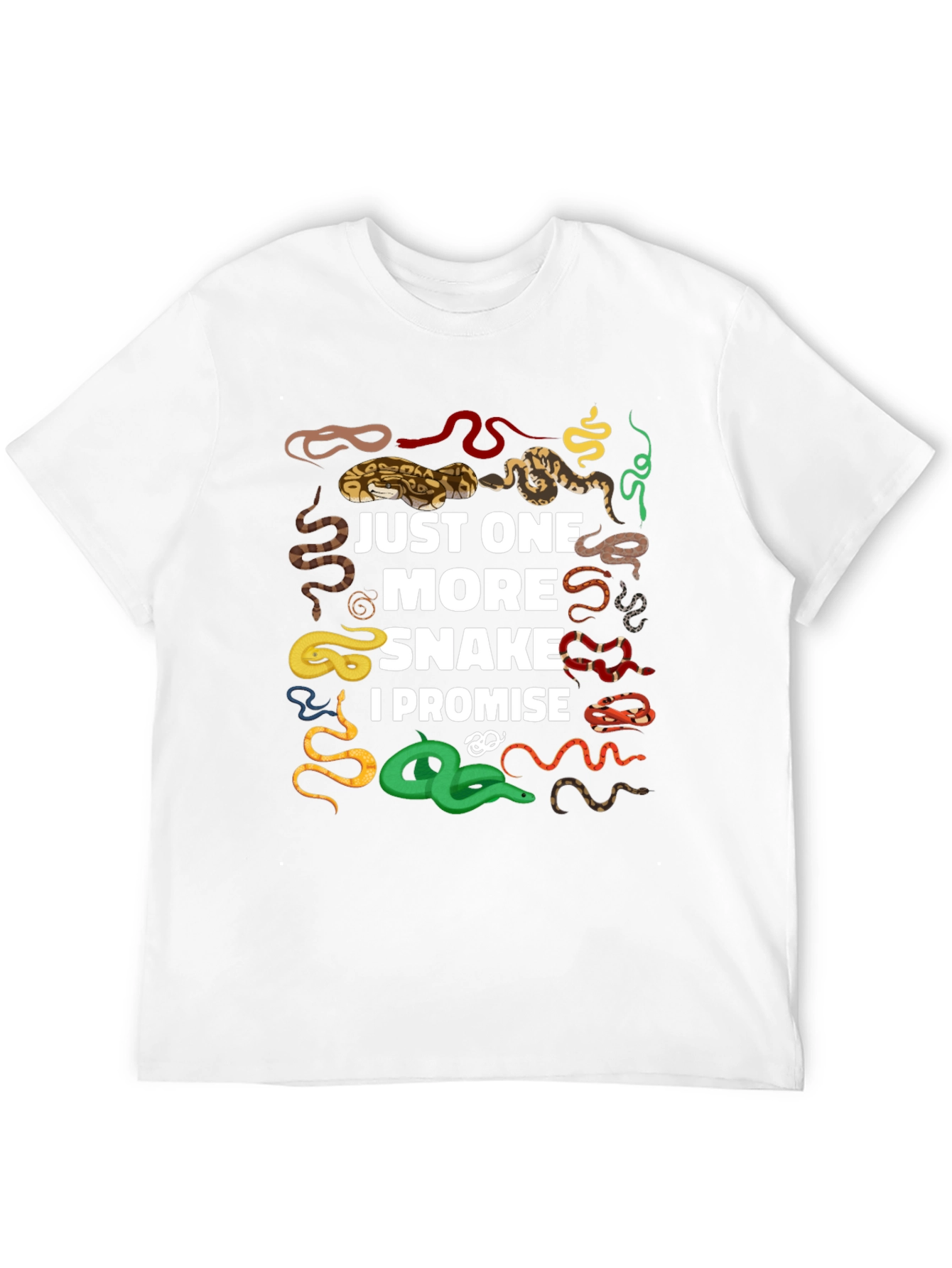 Just One More Snake Graphic T-Shirt