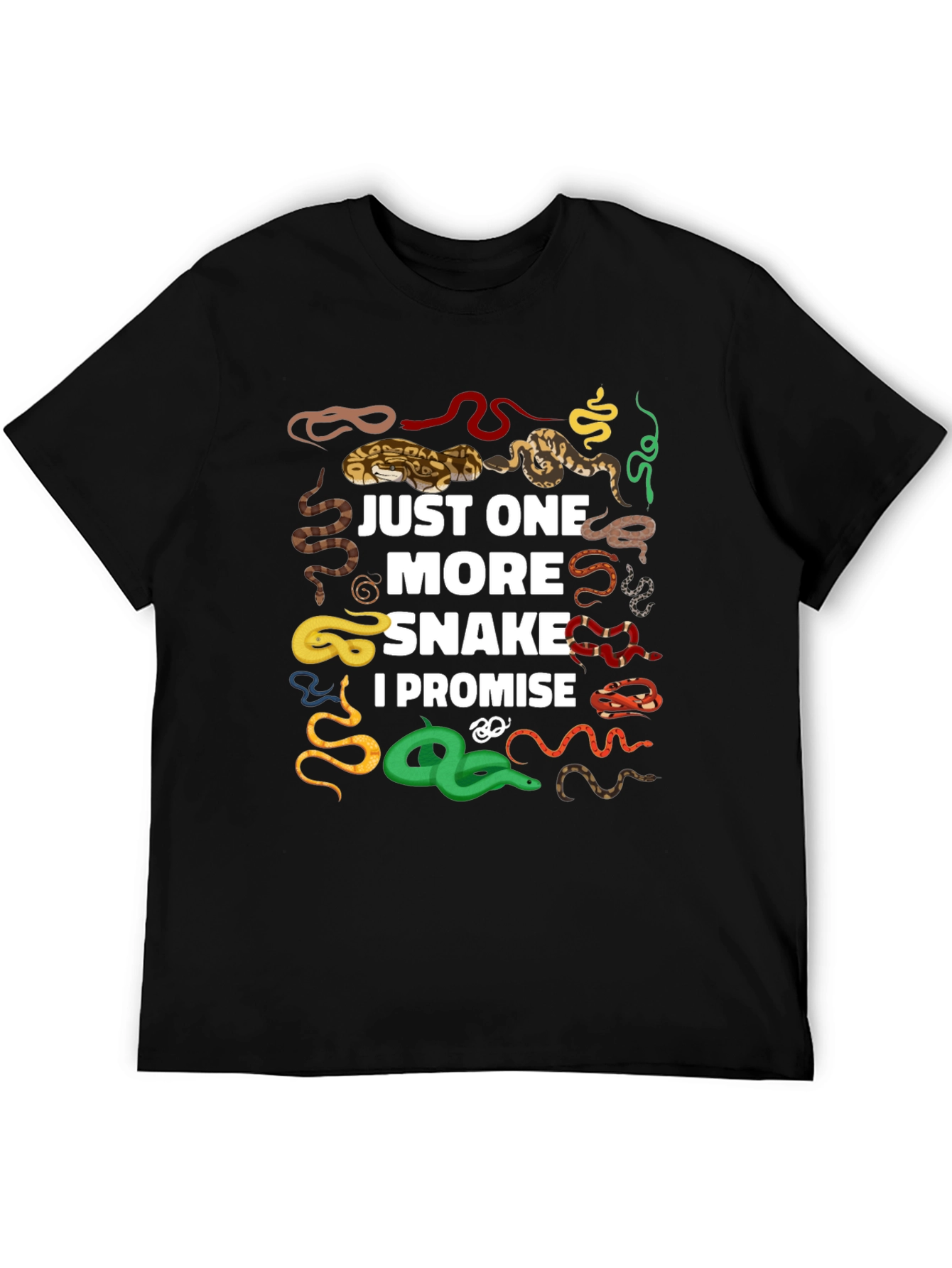 Just One More Snake Graphic T-Shirt