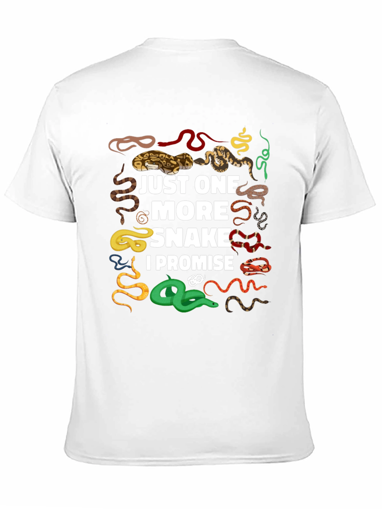 Just One More Snake Graphic T-Shirt