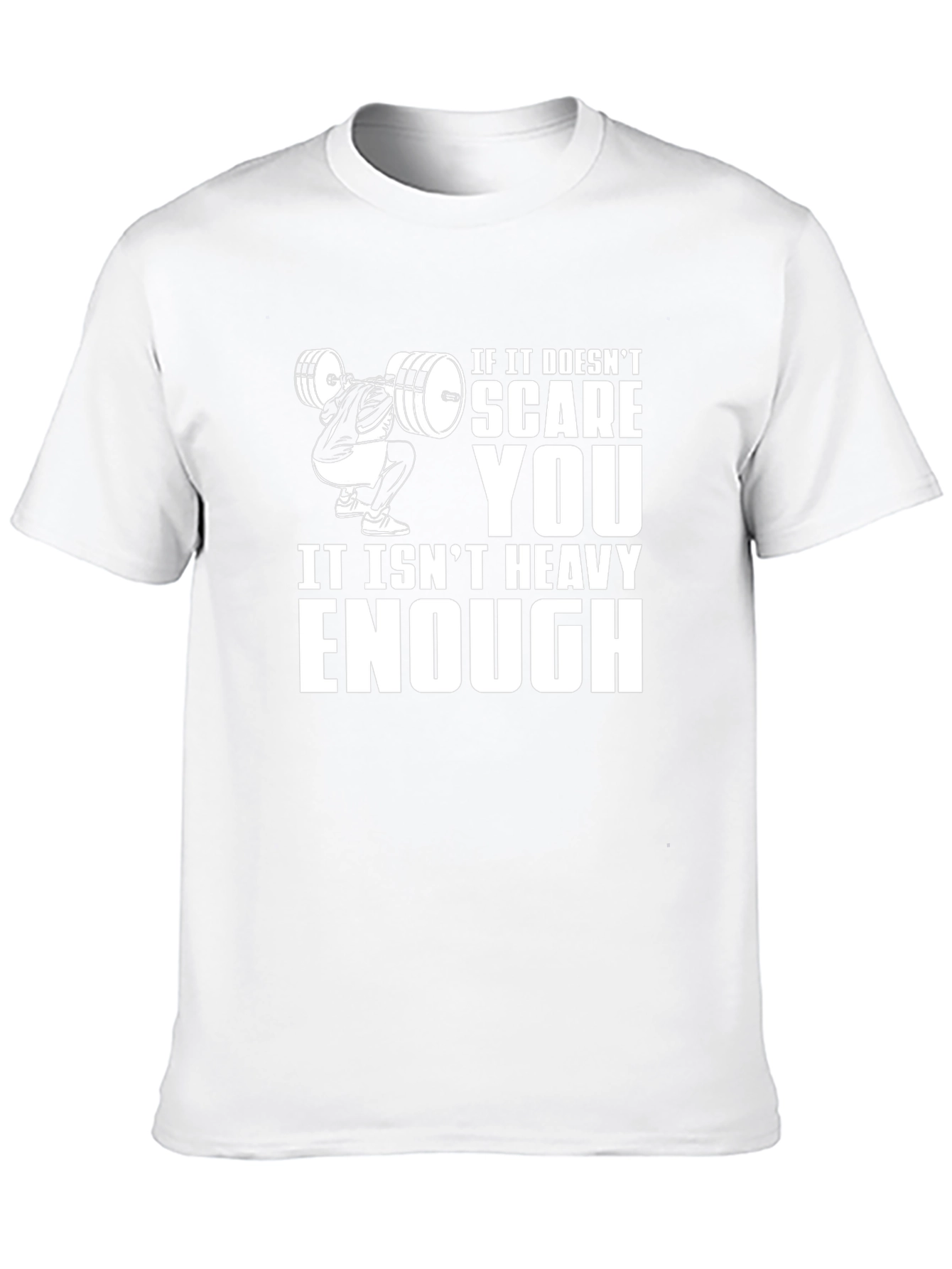 Heavy Enough Black Graphic T-Shirt