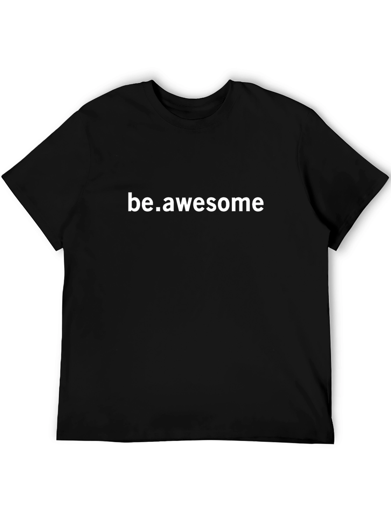 Be Awesome Graphic Tee - Classic Black T-Shirt