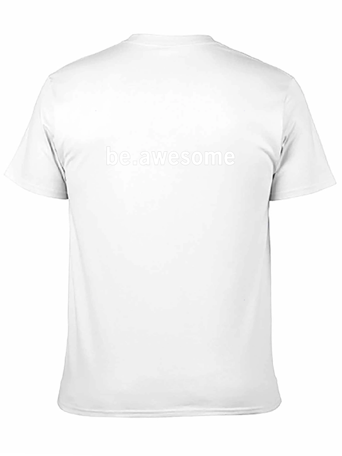 Be Awesome Graphic Tee - Classic Black T-Shirt