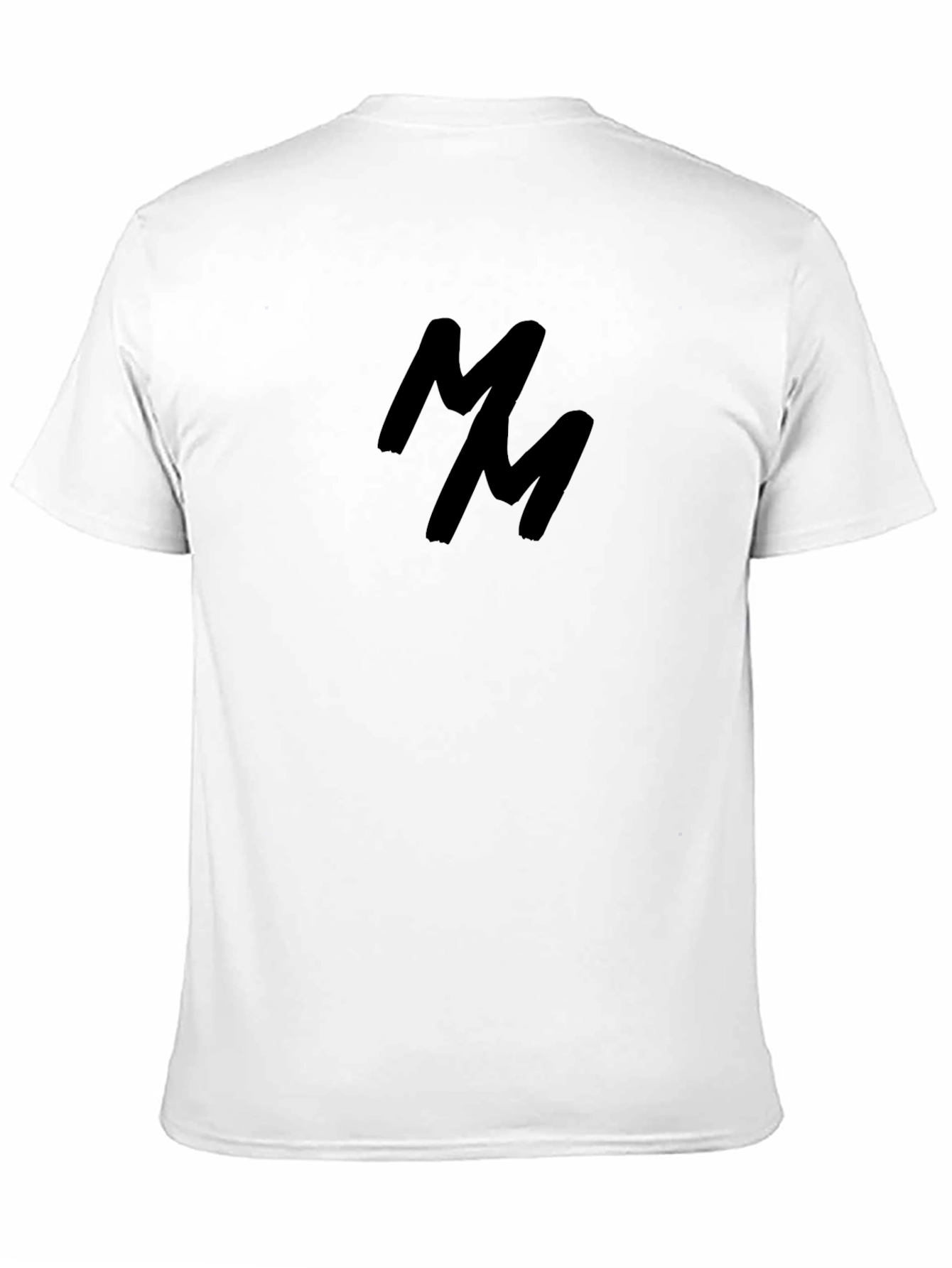 Black MM Logo T-Shirt - Casual Cotton Tee