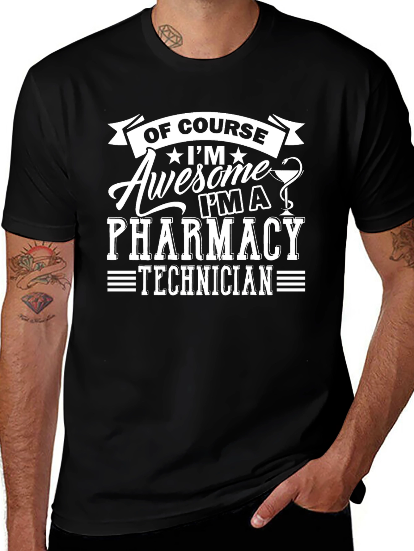 Awesome Pharmacy Technician T-Shirt
