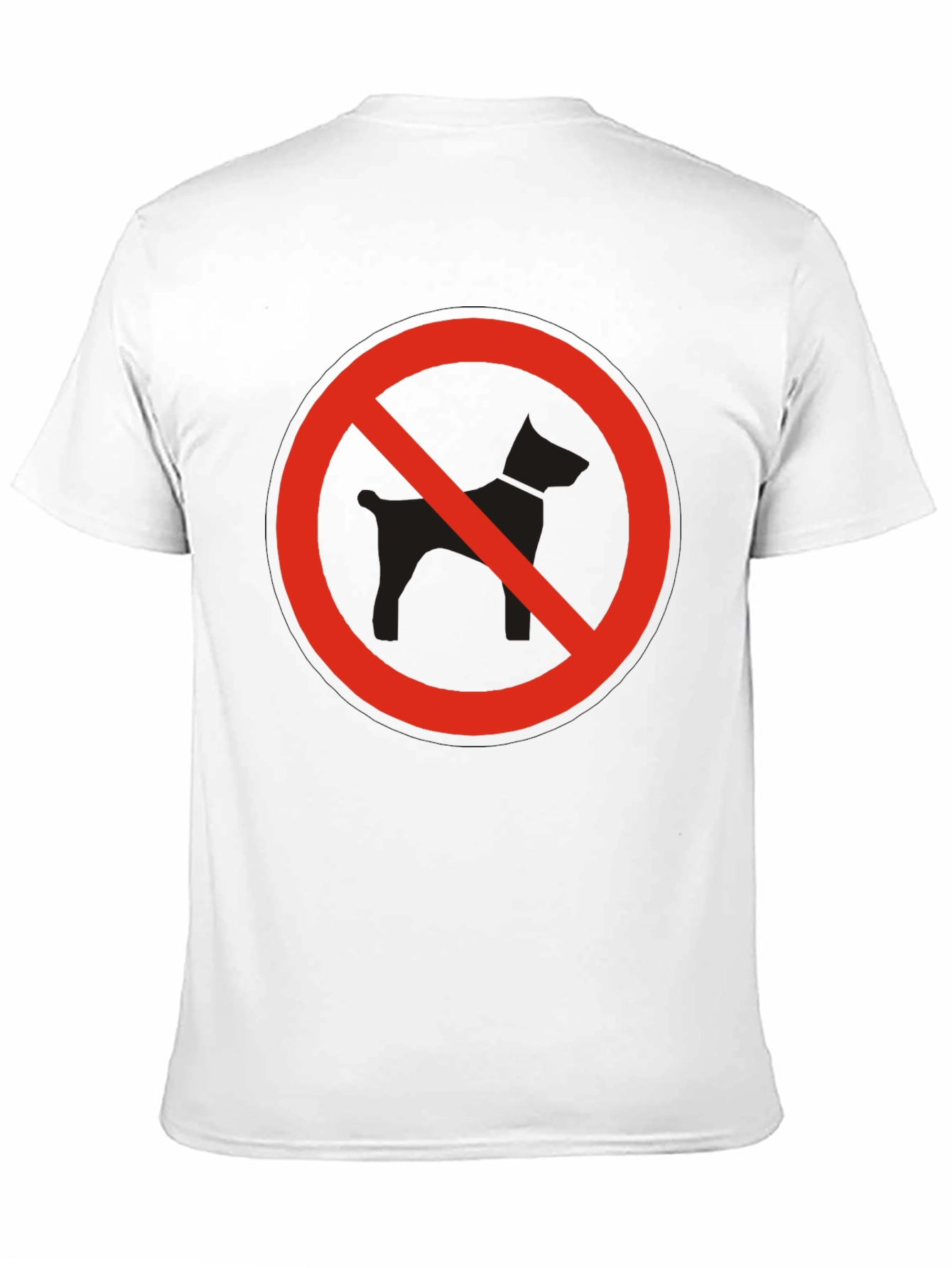 No Dogs Allowed Graphic T-Shirt