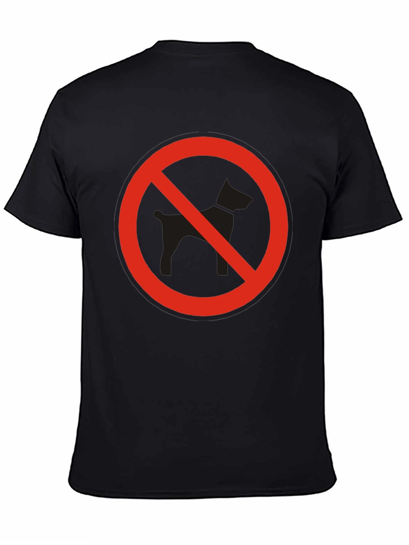 No Dogs Allowed Graphic T-Shirt