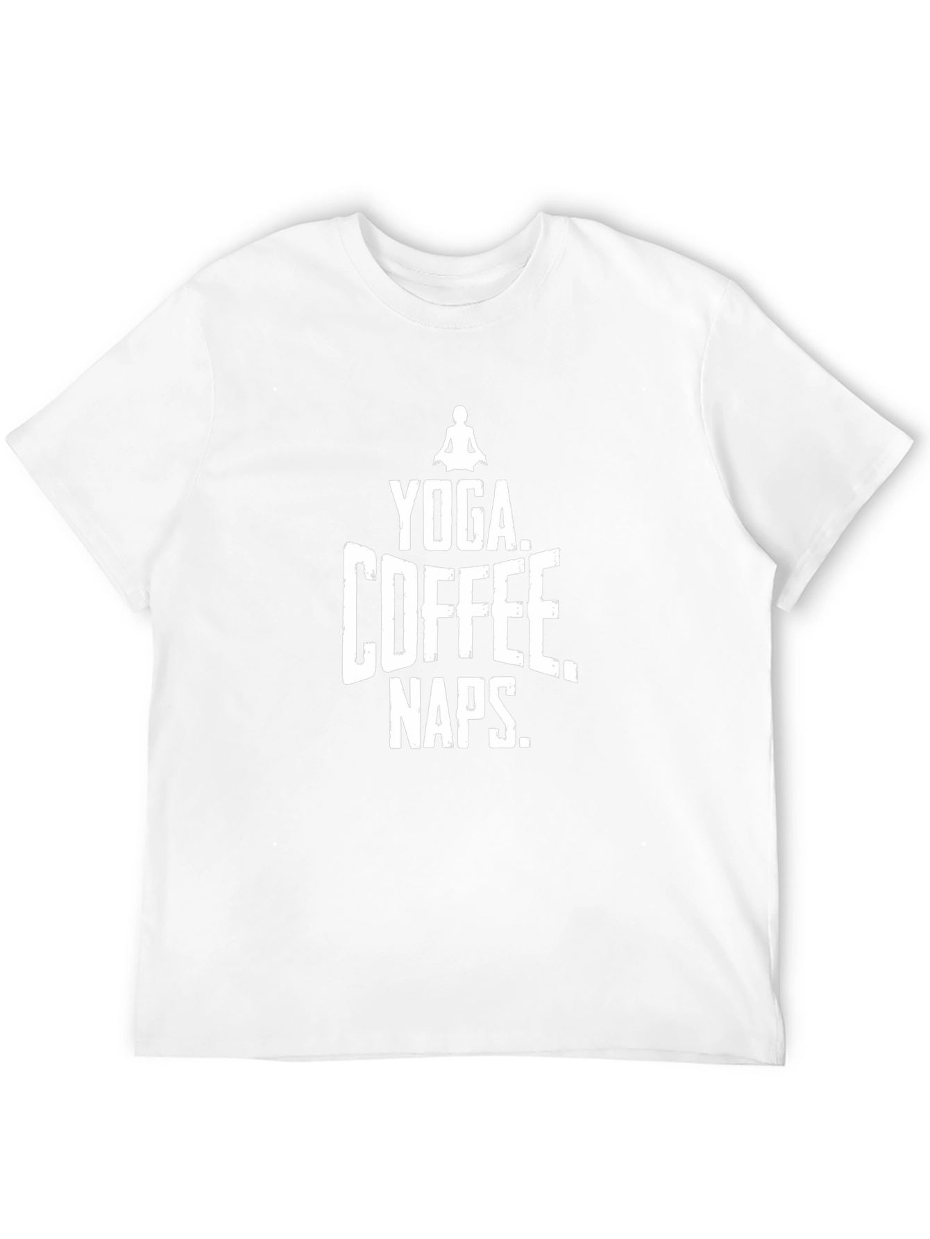 Yoga Coffee Naps Graphic Tee - Black