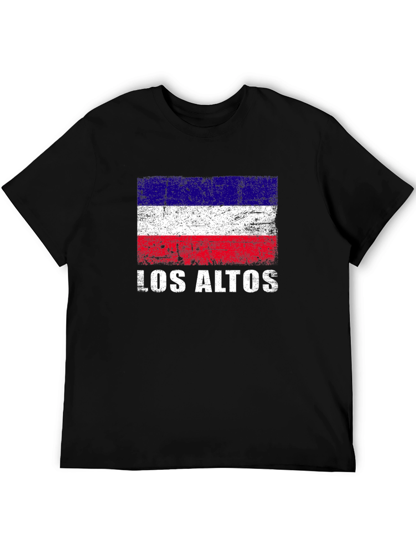 Los Altos Flag Graphic T-Shirt - Black
