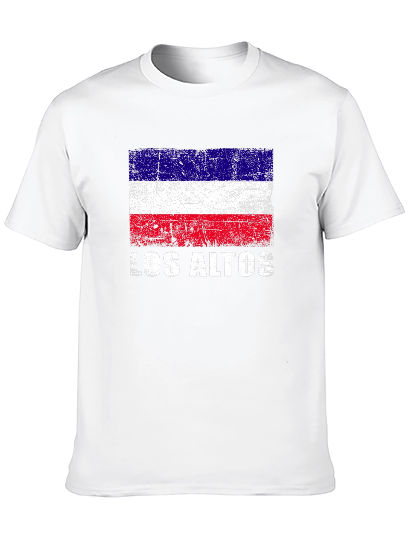 Los Altos Flag Graphic T-Shirt - Black