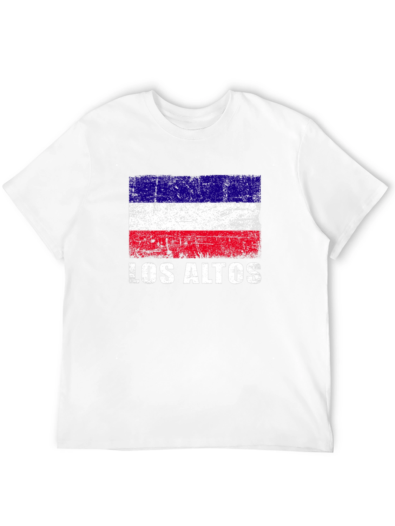 Los Altos Flag Graphic T-Shirt - Black
