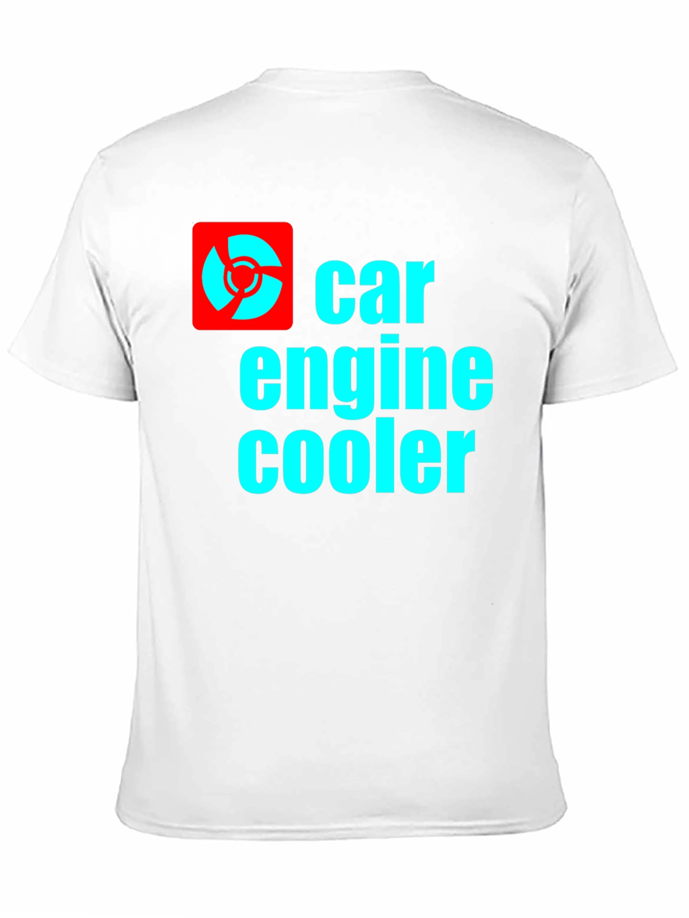Car Engine Cooler T-Shirt - Black
