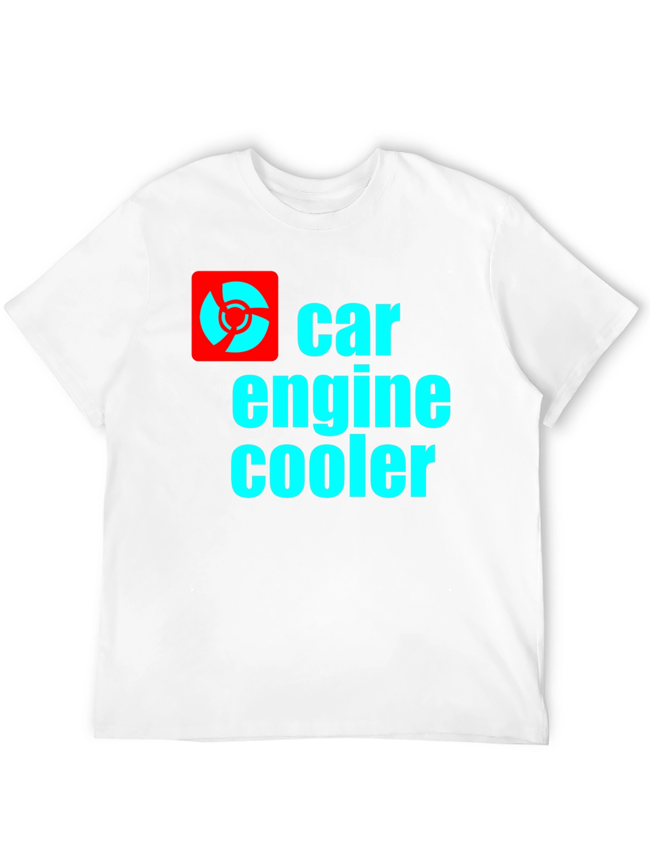 Car Engine Cooler T-Shirt - Black