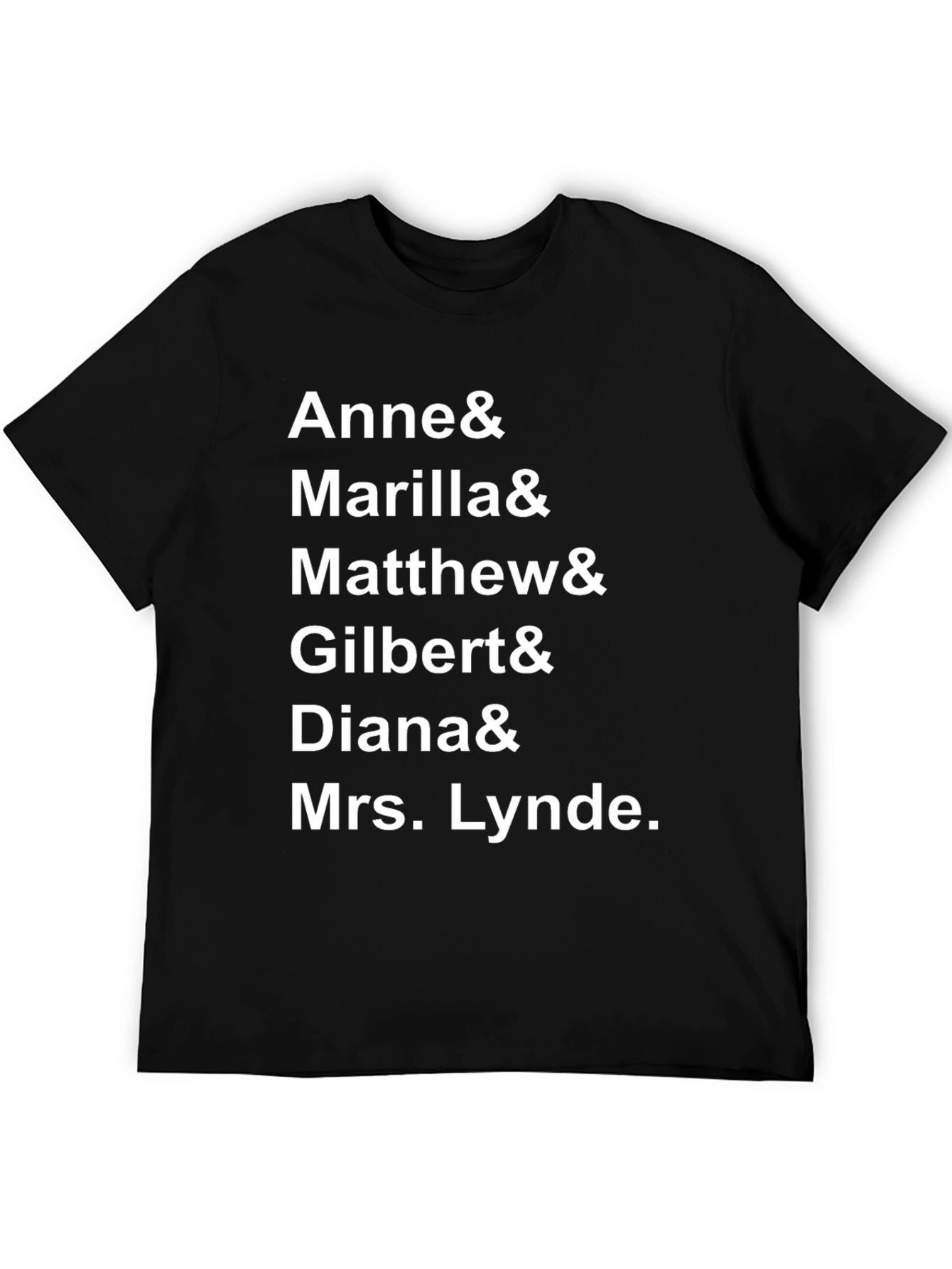 Anne of Green Gables Character T-Shirt