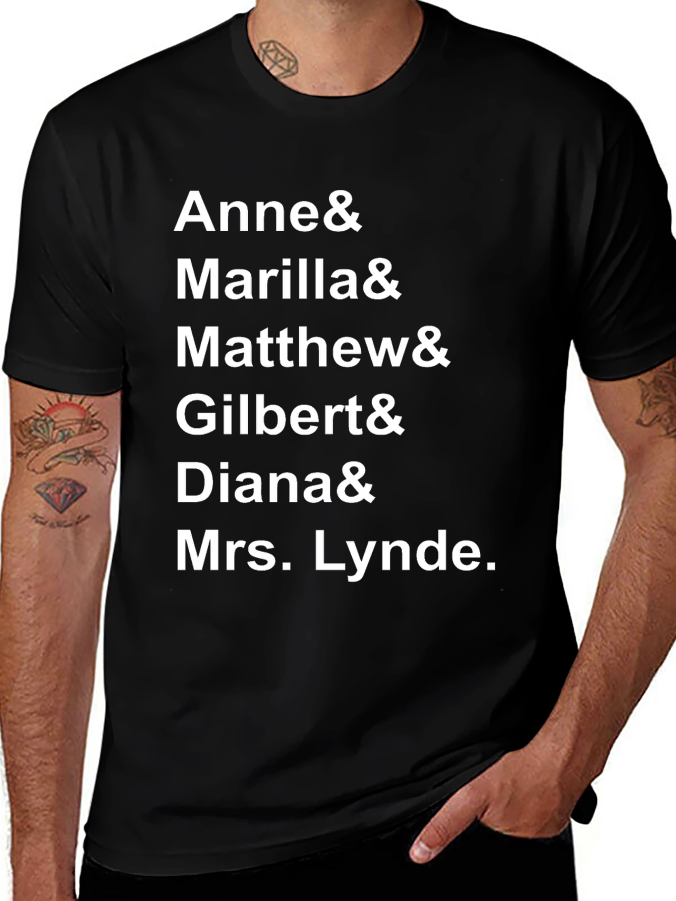 Anne of Green Gables Character T-Shirt