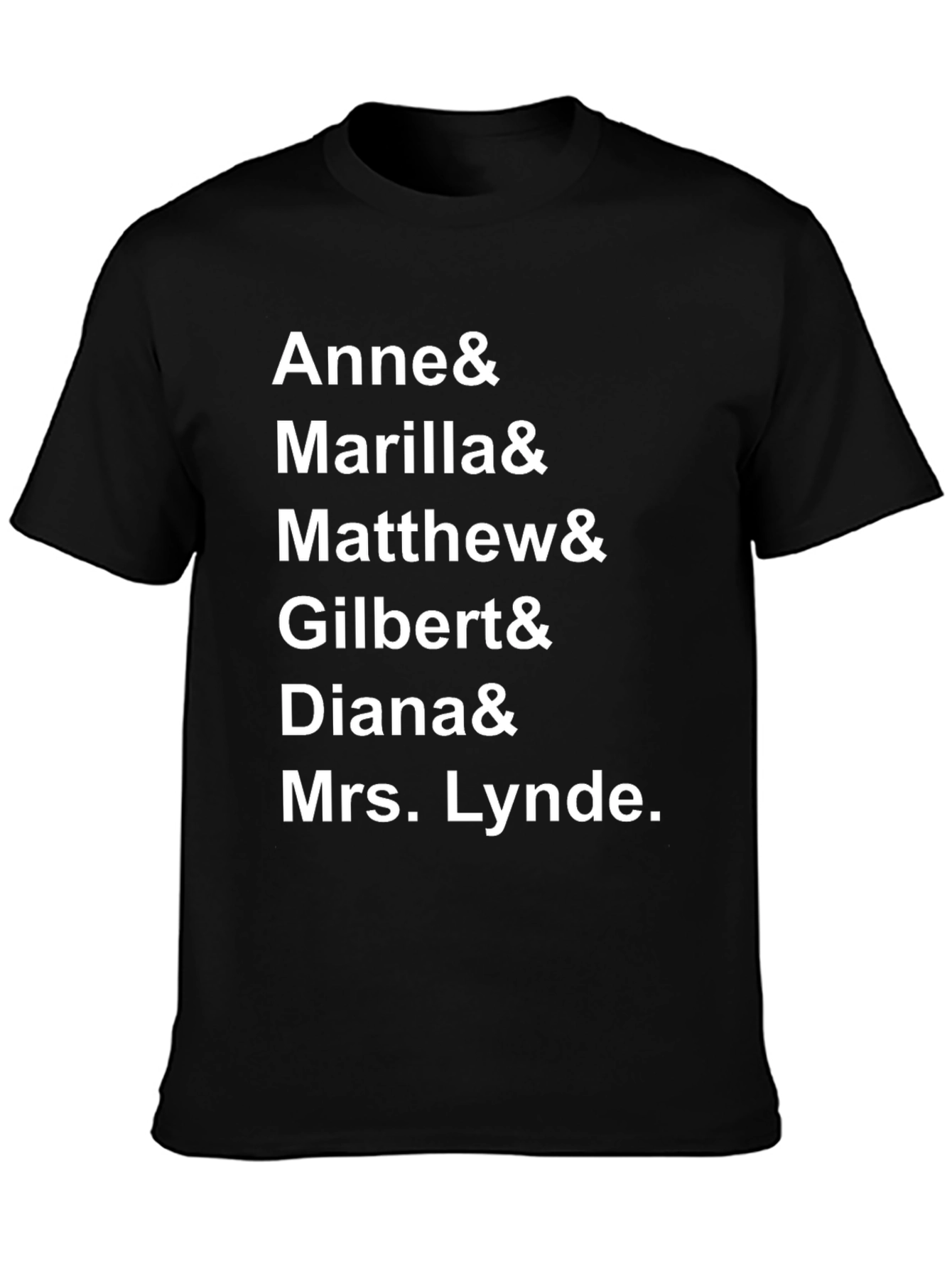 Anne of Green Gables Character T-Shirt