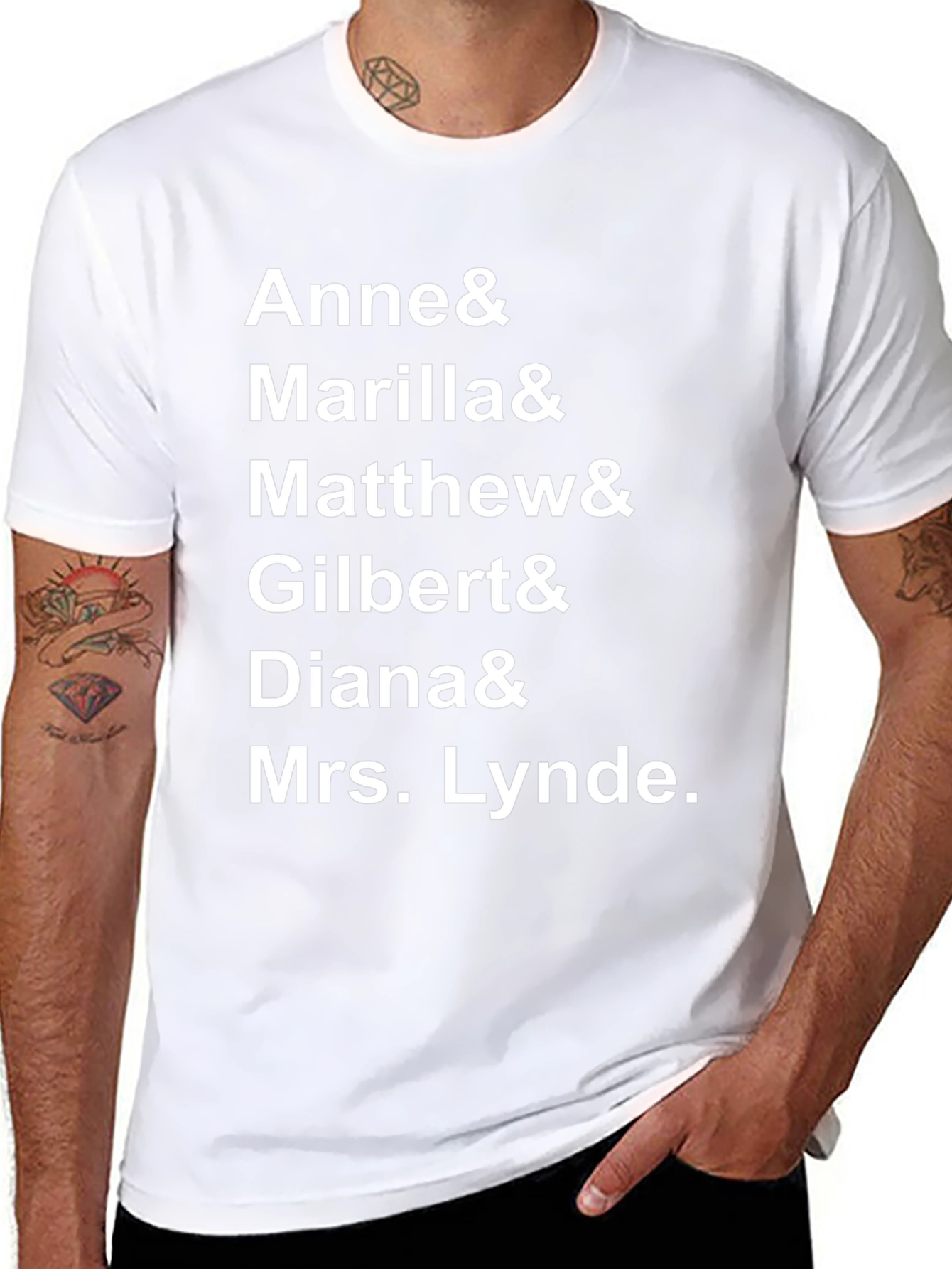 Anne of Green Gables Character T-Shirt