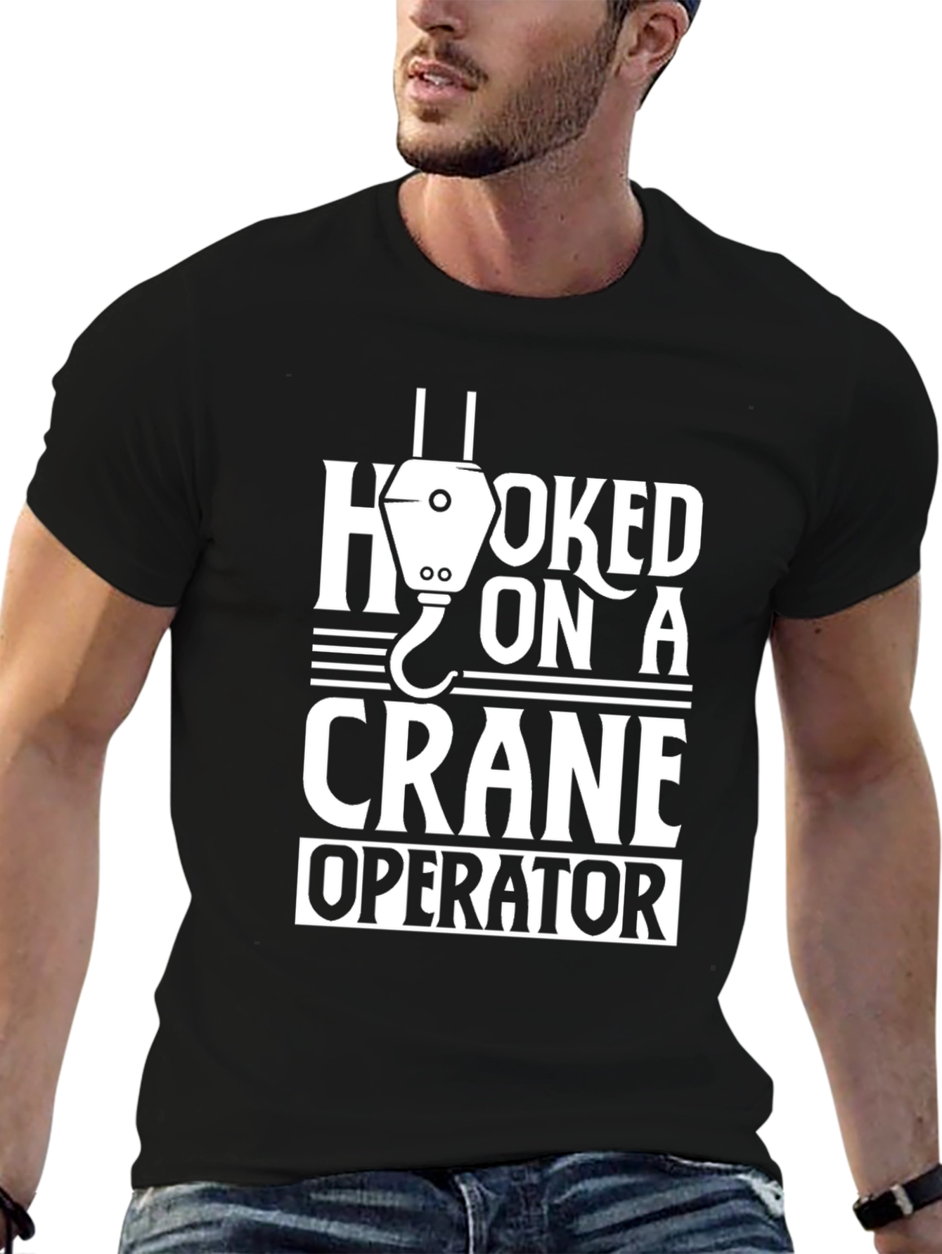 Hooked on a Crane Operator T-Shirt