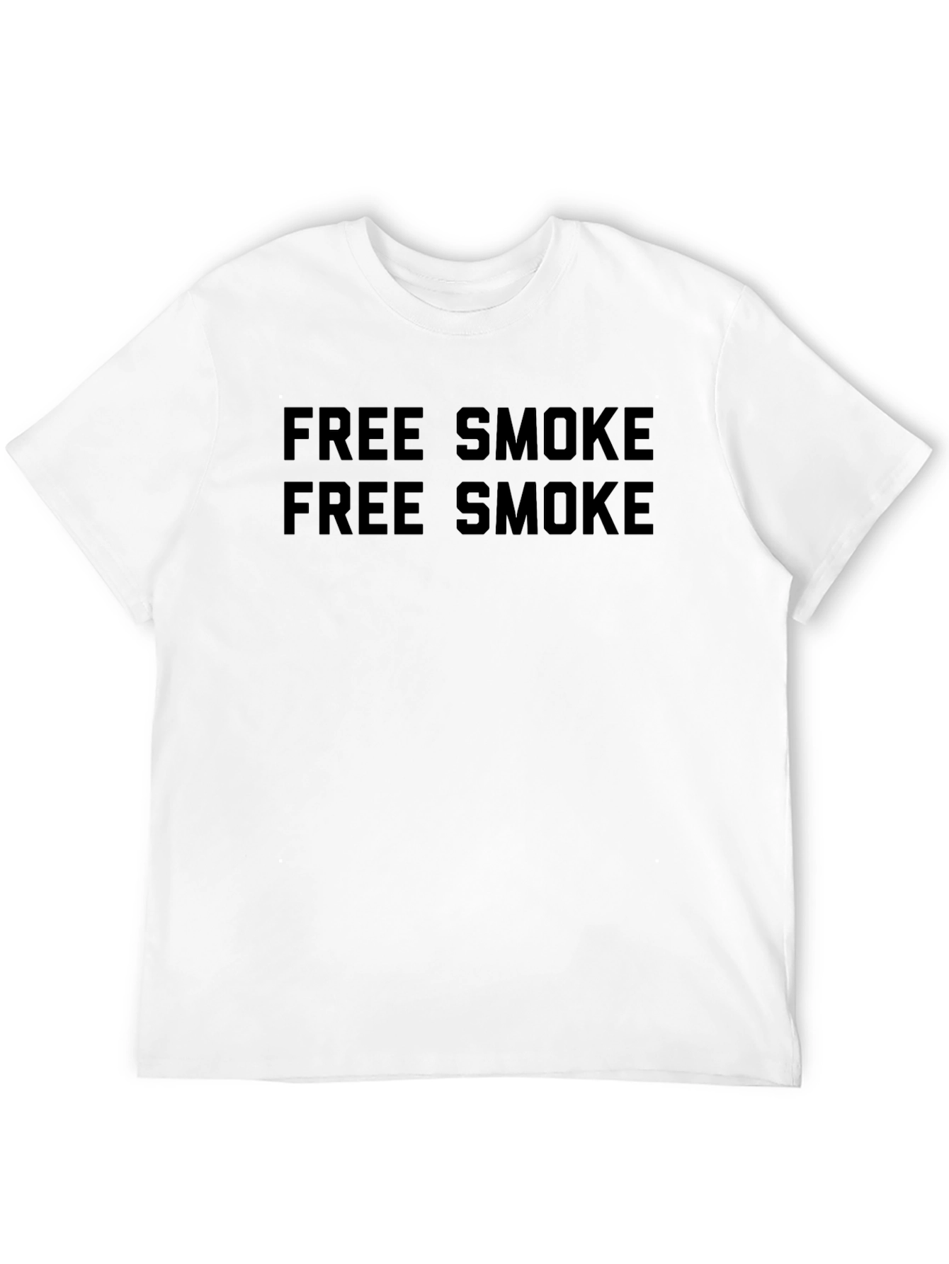 Free Smoke Graphic Tee - Bold Statement T-Shirt