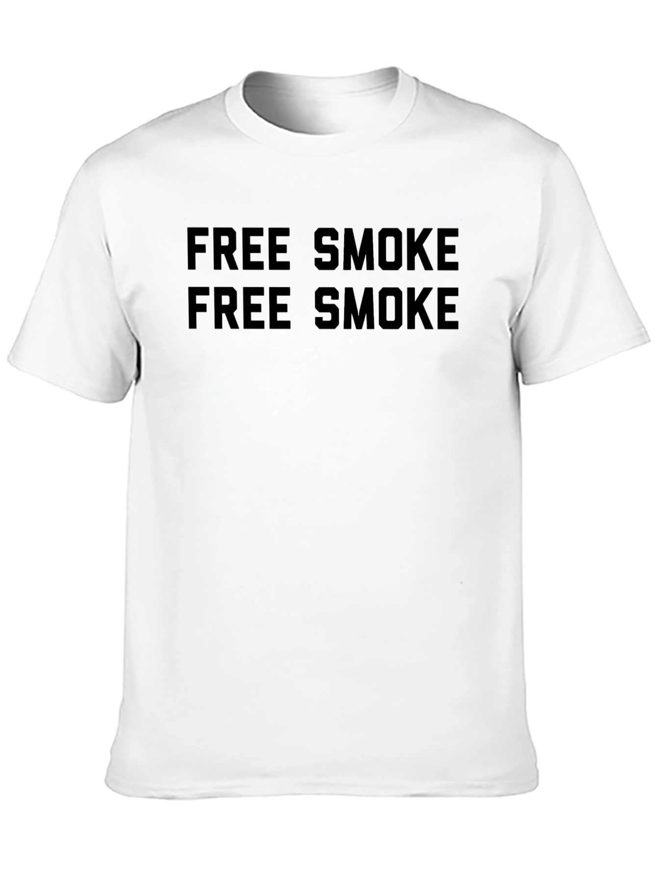 Free Smoke Graphic Tee - Bold Statement T-Shirt