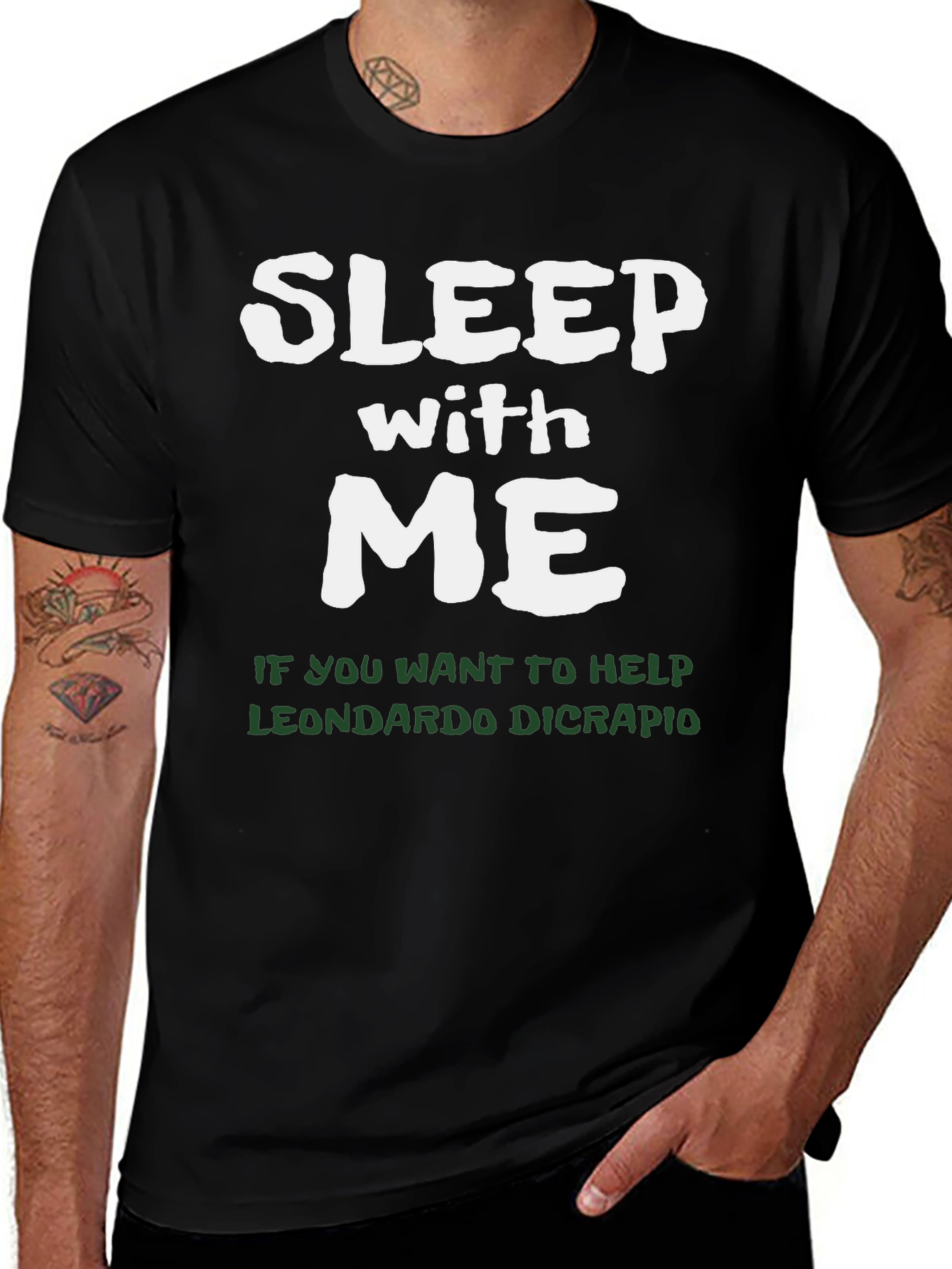Sleep With Me Leonardo Dicrapio T-Shirt