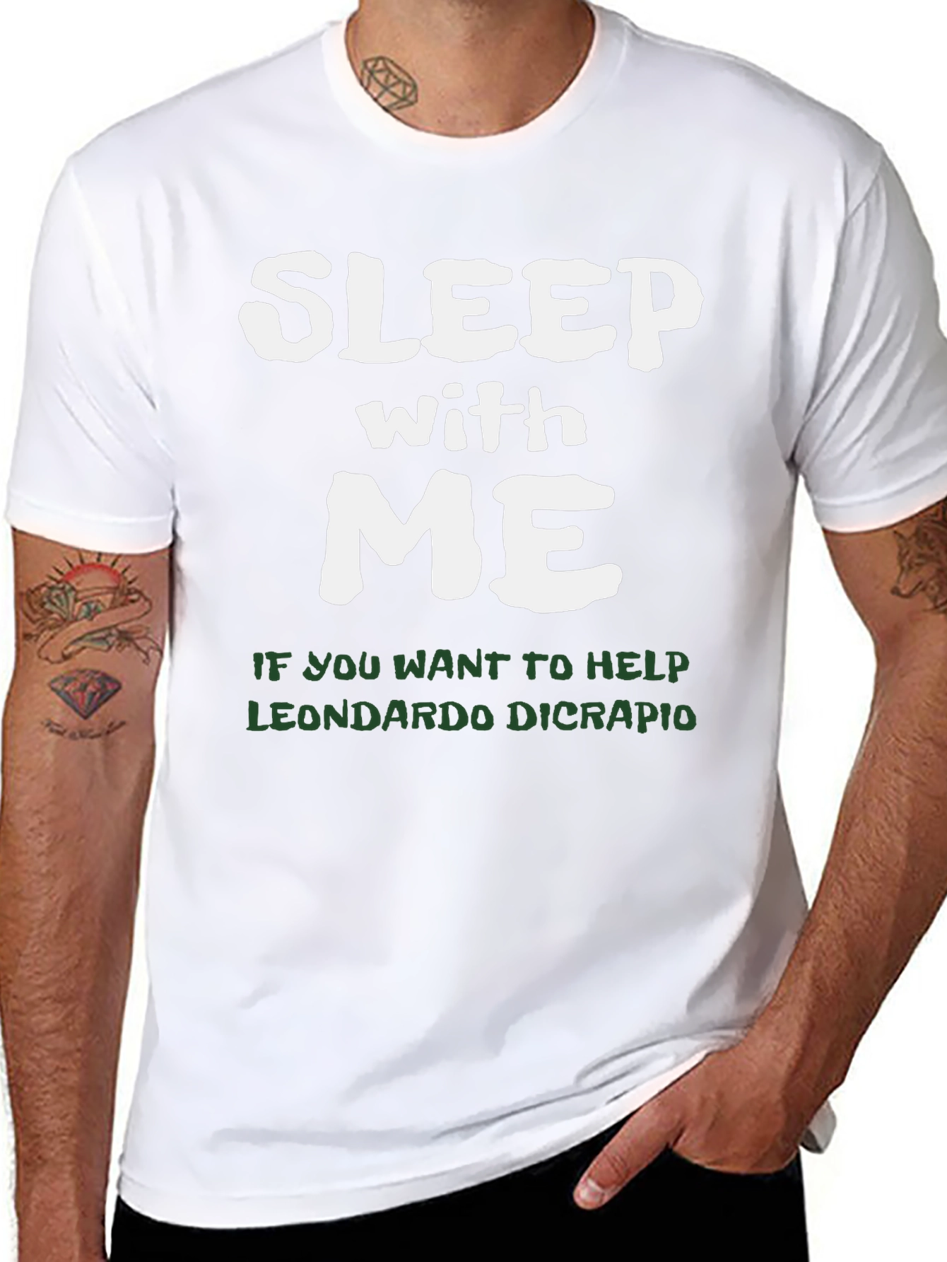 Sleep With Me Leonardo Dicrapio T-Shirt