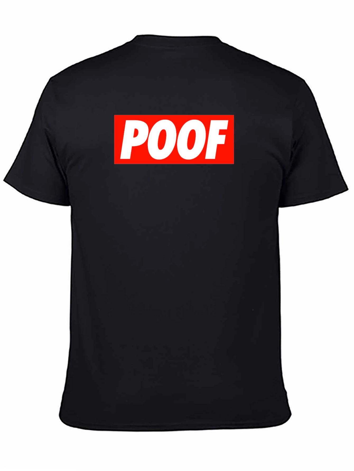 POOF Logo Graphic T-Shirt - Casual Wear