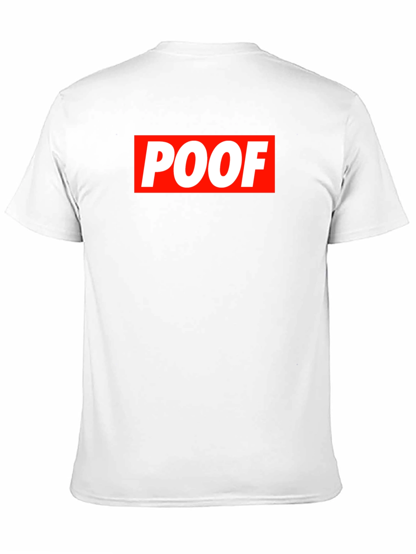 POOF Logo Graphic T-Shirt - Casual Wear