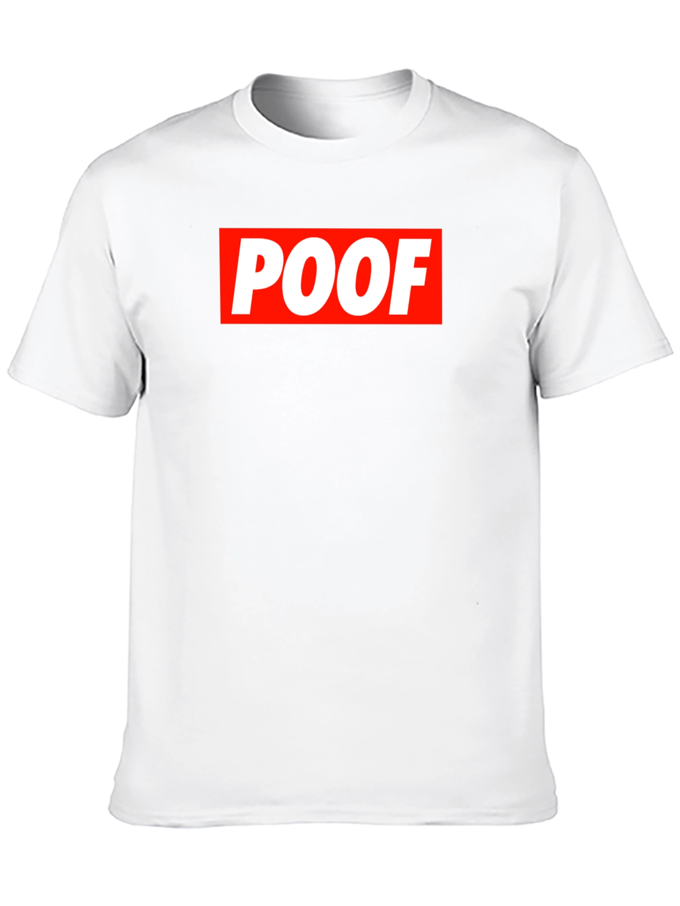 POOF Logo Graphic T-Shirt - Casual Wear