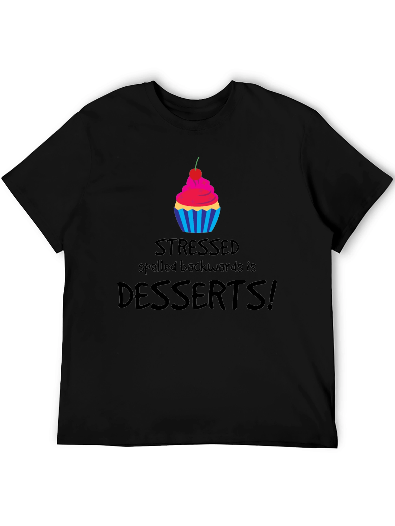 Stressed Spelled Backwards T-Shirt
