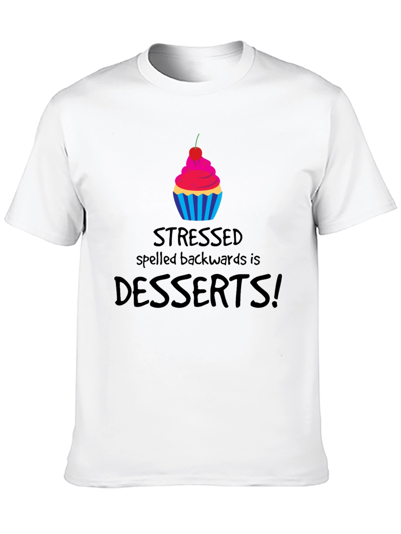 Stressed Spelled Backwards T-Shirt