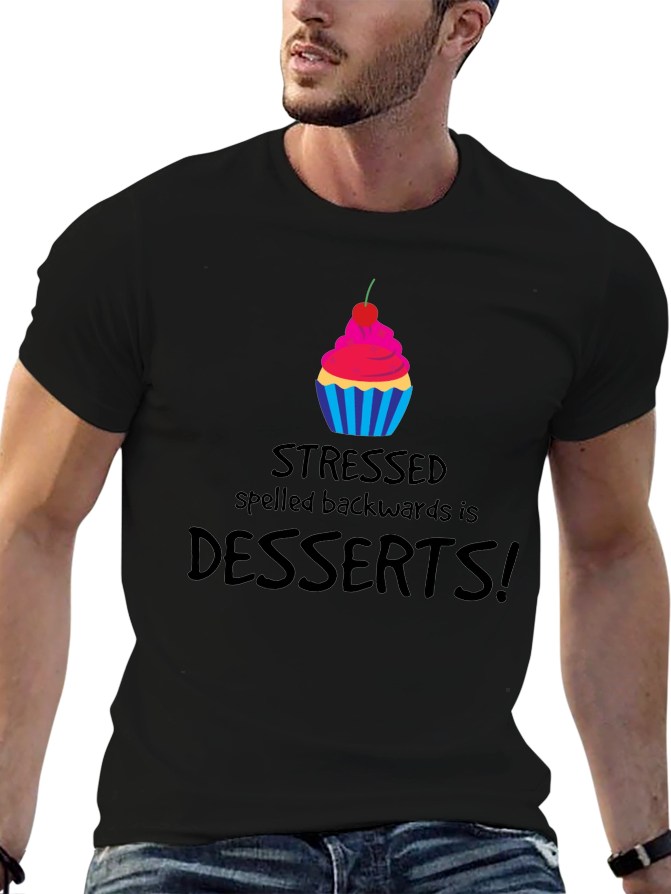 Stressed Spelled Backwards T-Shirt