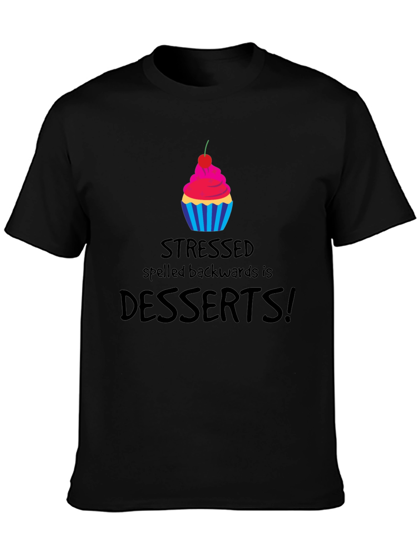 Stressed Spelled Backwards T-Shirt