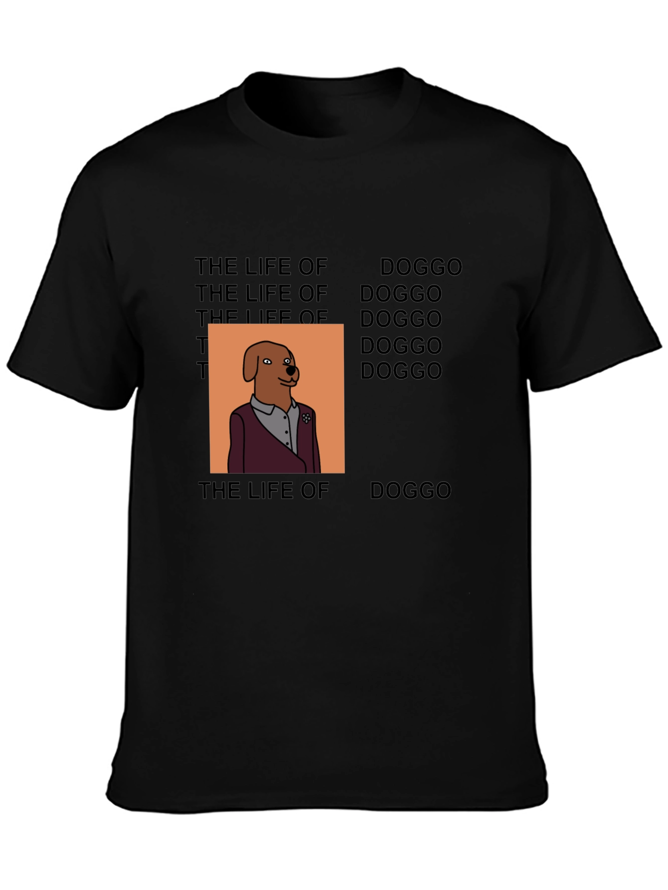 Life of Doggo T-Shirt - Trendy Graphic Tee