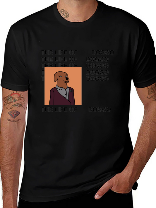 Life of Doggo T-Shirt - Trendy Graphic Tee