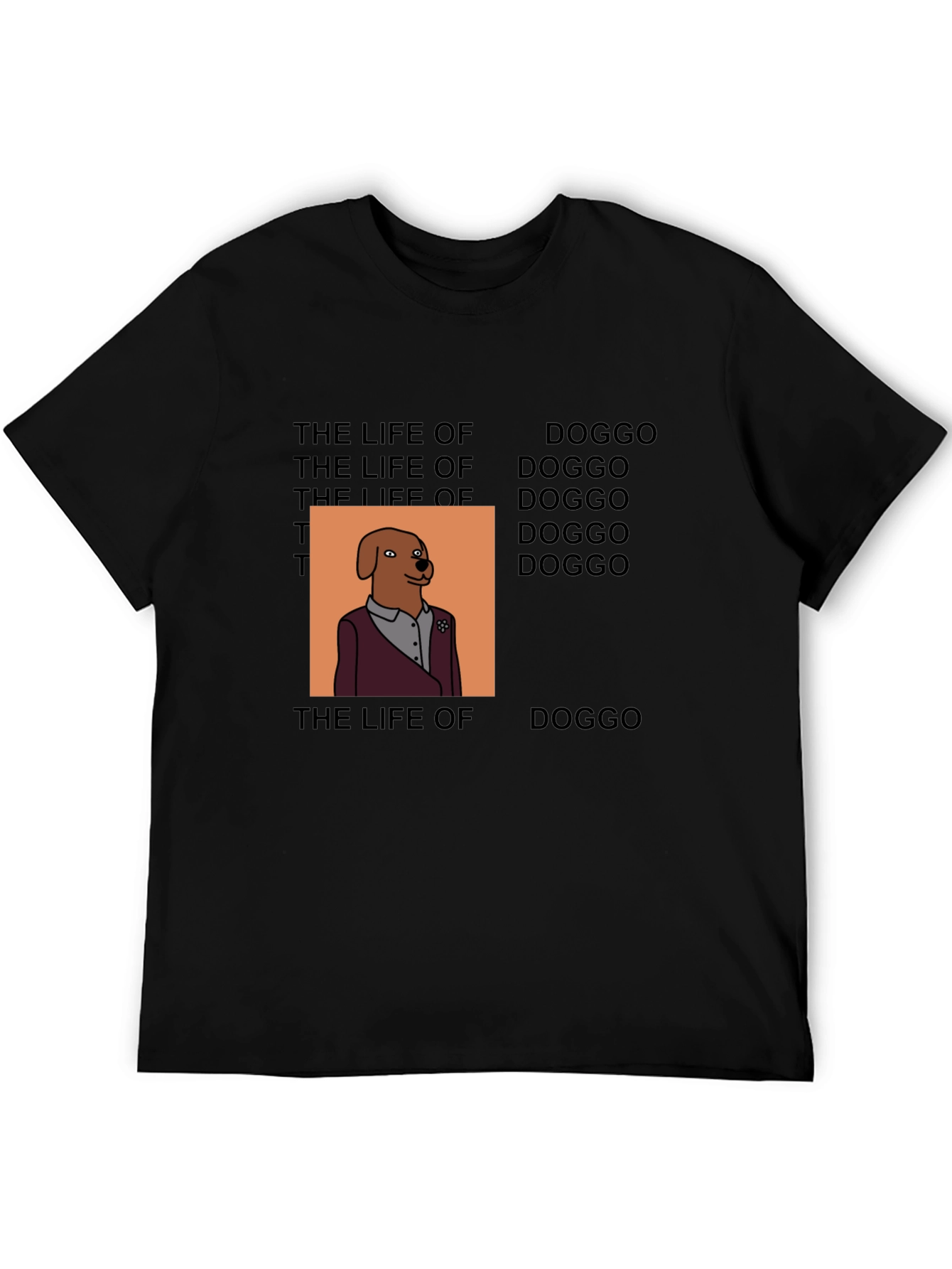 Life of Doggo T-Shirt - Trendy Graphic Tee
