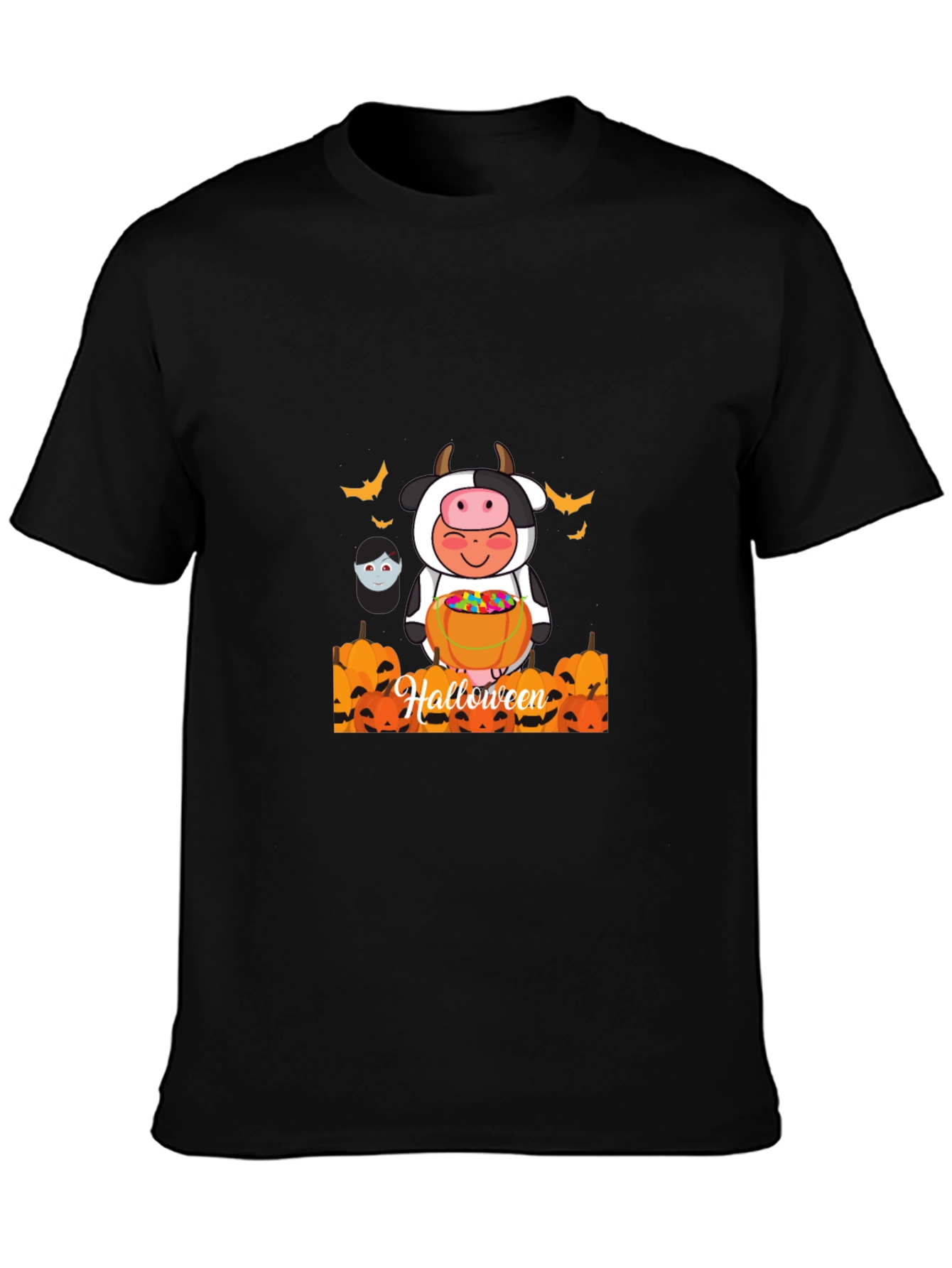 Halloween Cow Costume T-Shirt