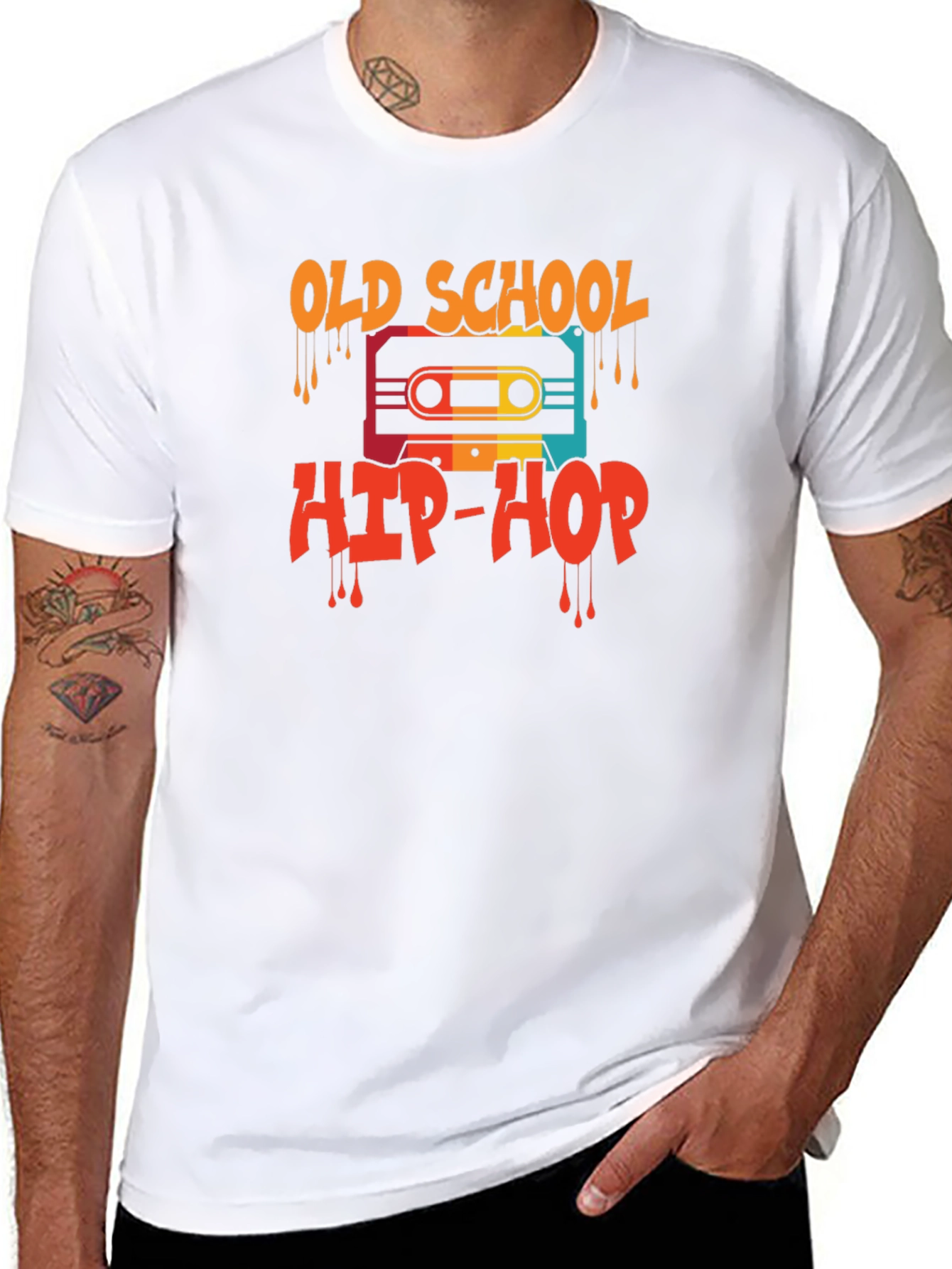 Old School Hip-Hop Graphic Tee