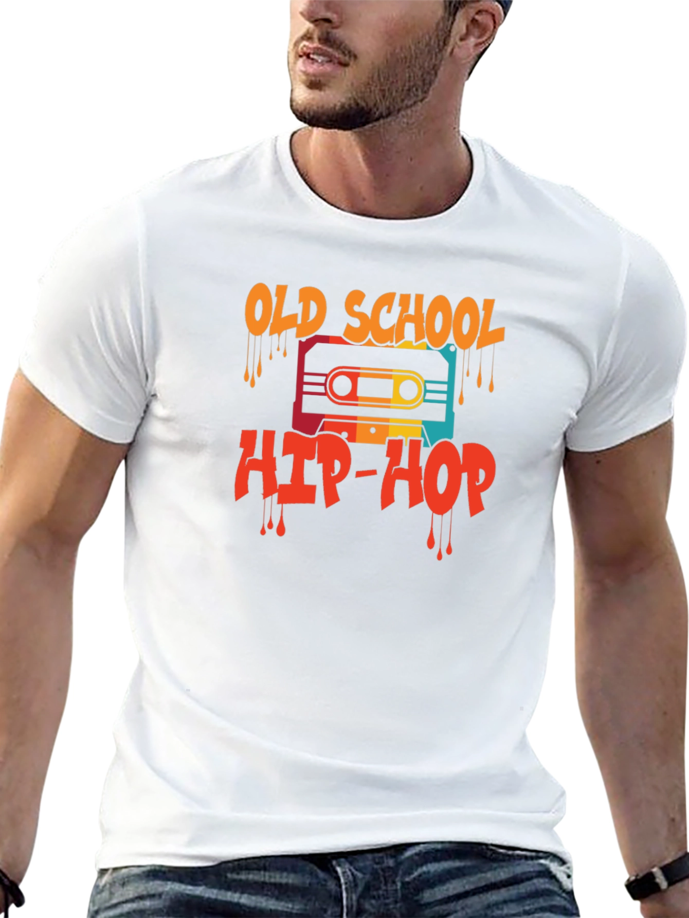 Old School Hip-Hop Graphic Tee