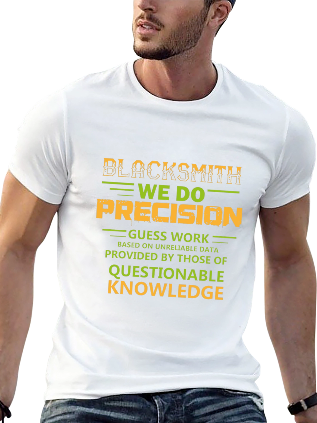 Blacksmith Precision T-Shirt - Novelty Graphic Tee