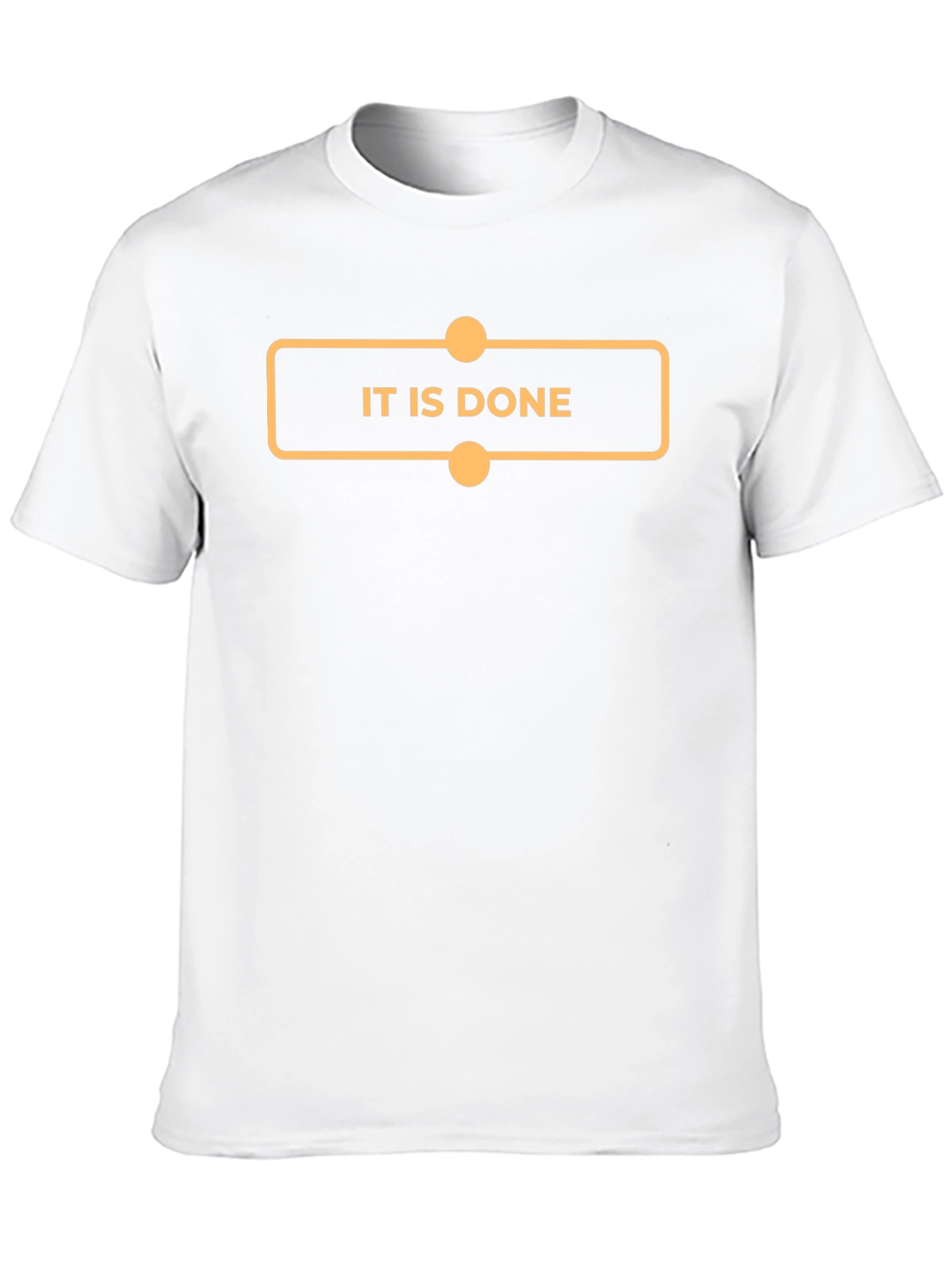 It Is Done Graphic Tee - Black Cotton T-Shirt