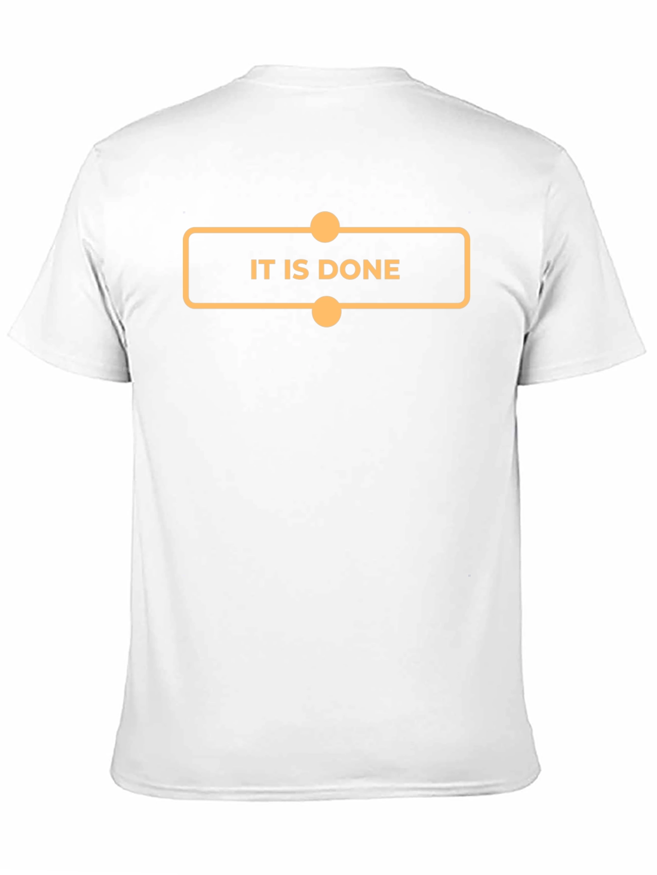It Is Done Graphic Tee - Black Cotton T-Shirt