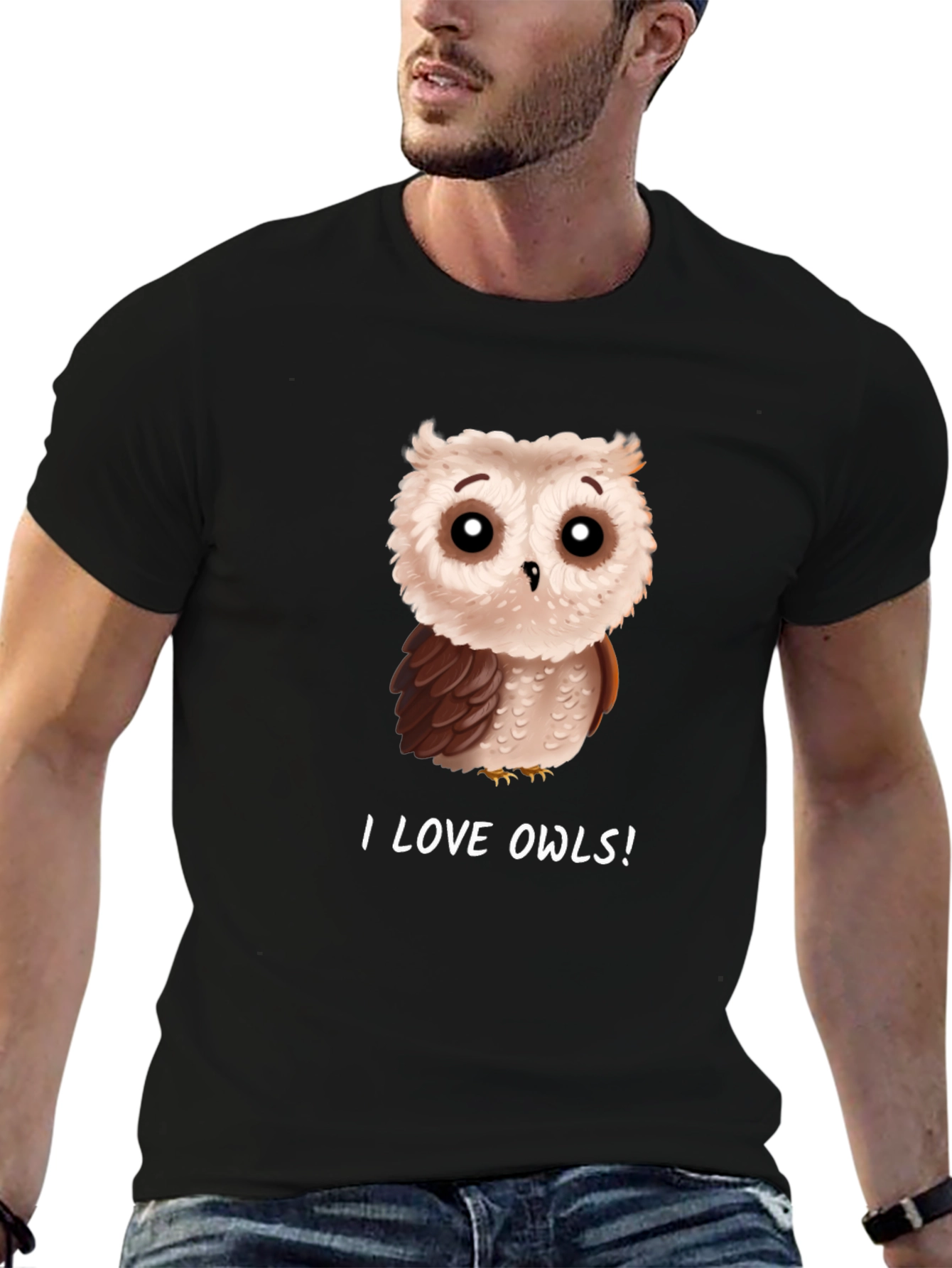 I Love Owls! Graphic T-Shirt