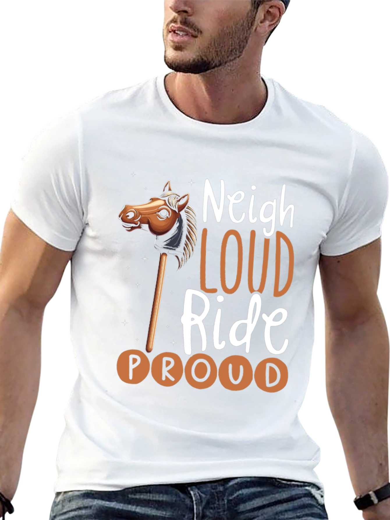 Neigh Loud Ride Proud T-Shirt