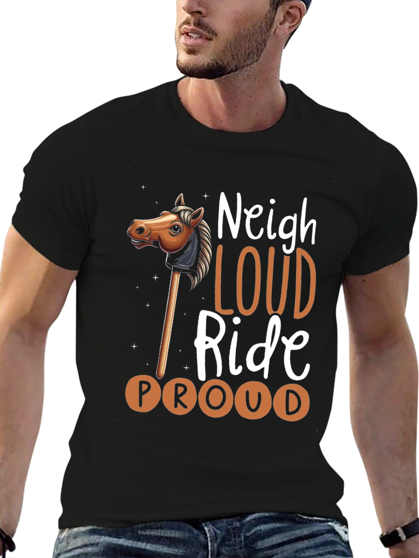 Neigh Loud Ride Proud T-Shirt