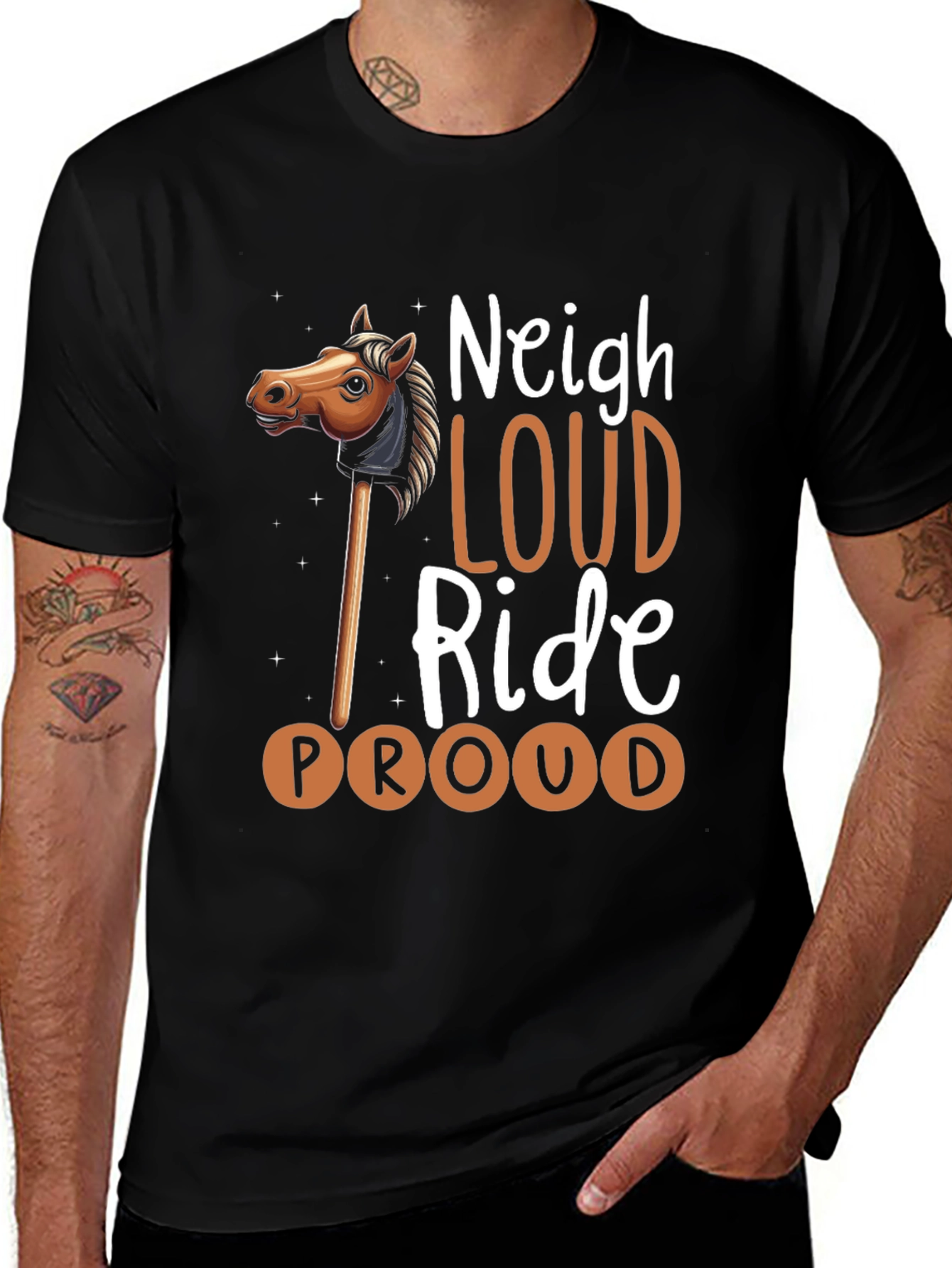 Neigh Loud Ride Proud T-Shirt