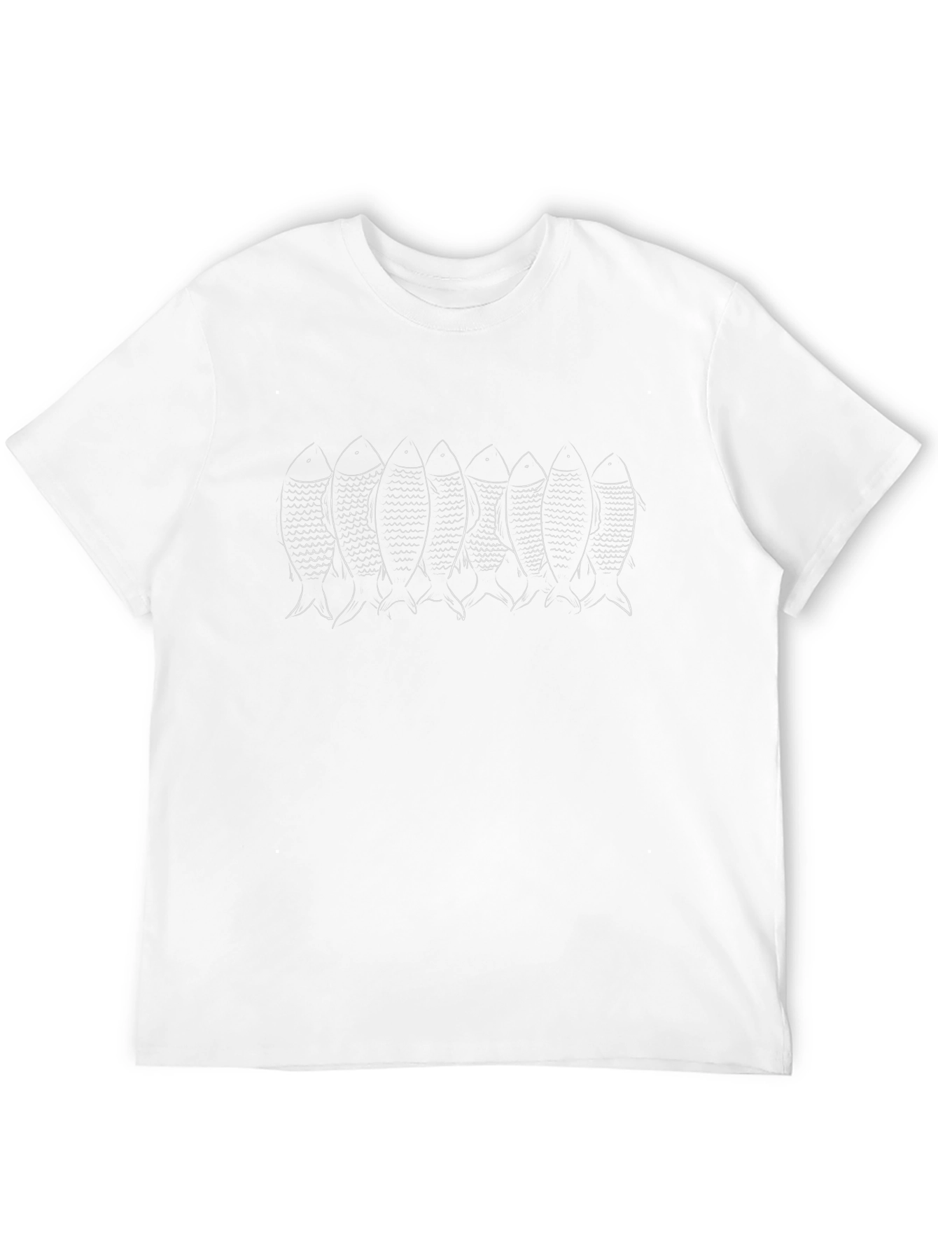 Seven Fish Graphic Tee - Black