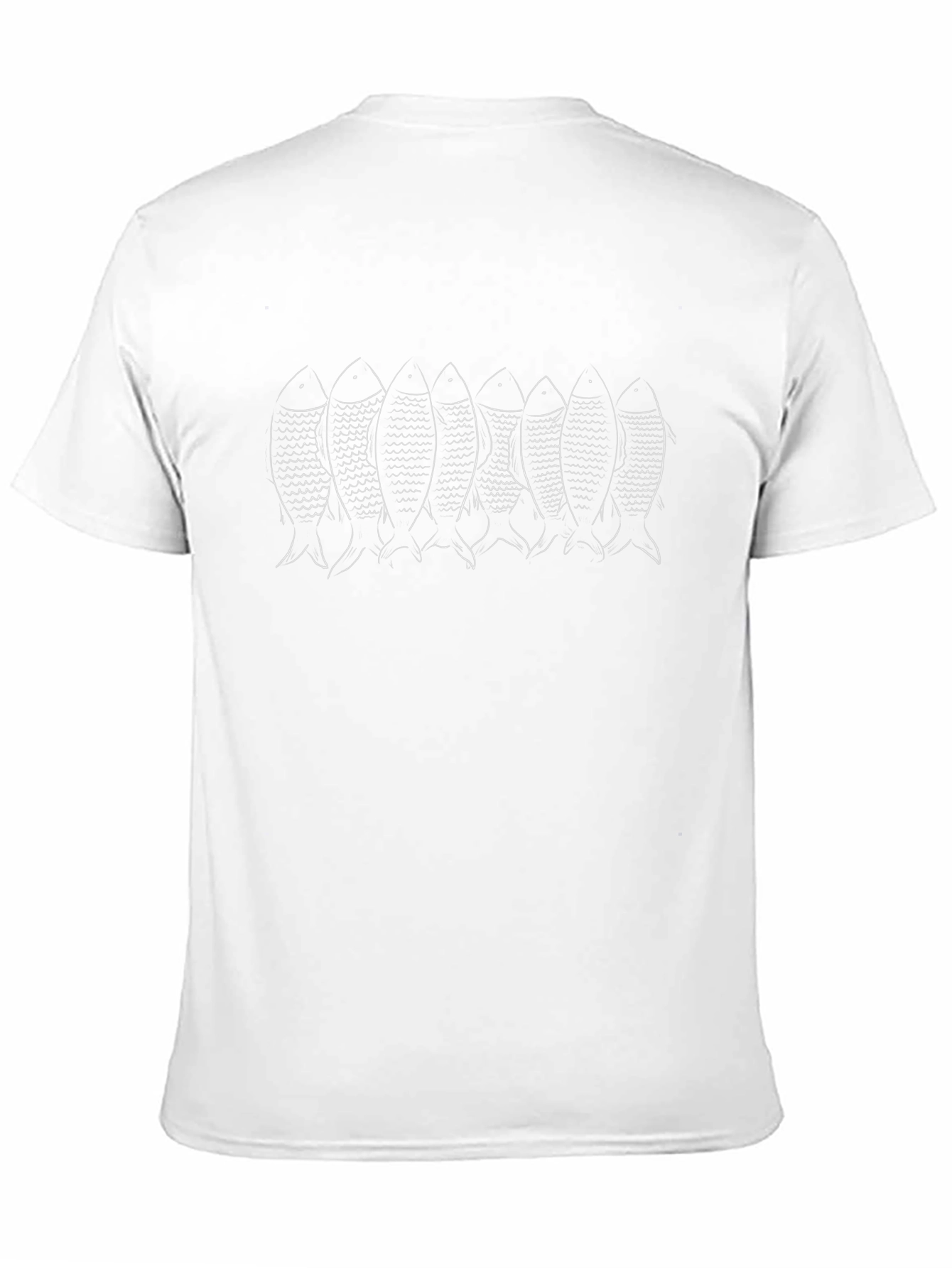 Seven Fish Graphic Tee - Black